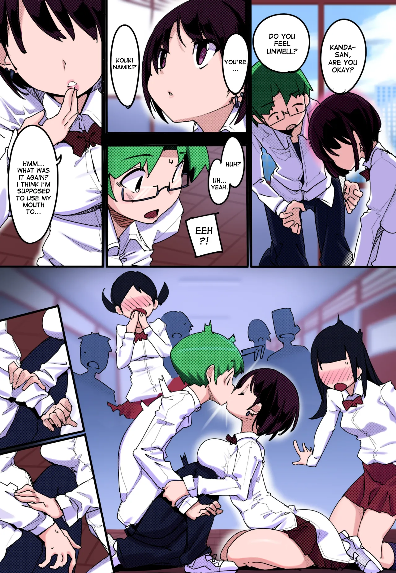 (C94) [Potato Salad (Kurisu)] Popuni Kei Joshi Panic! Vol. 7 [English] [desudesu] [Colorized] image number 9