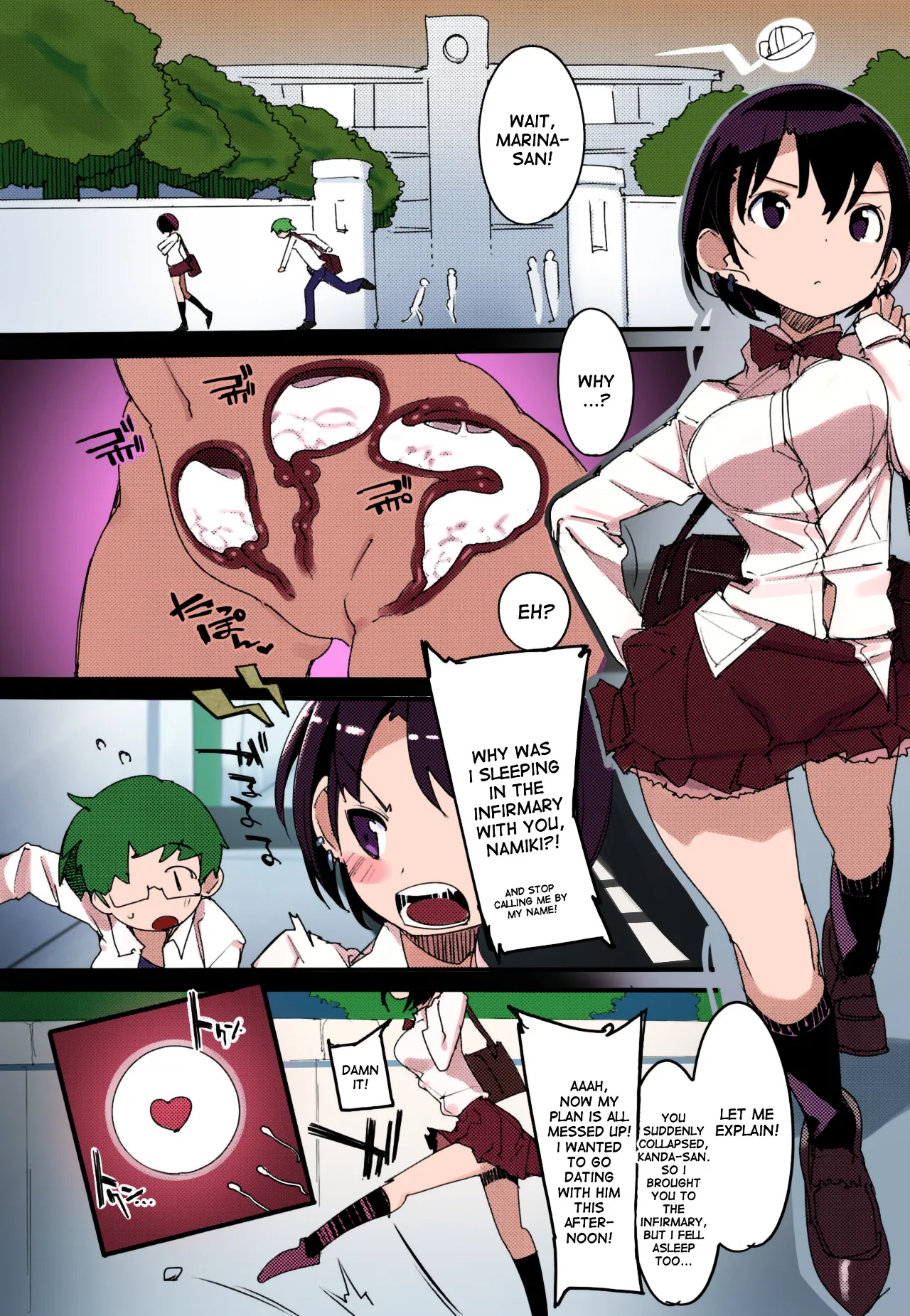 (C94) [Potato Salad (Kurisu)] Popuni Kei Joshi Panic! Vol. 7 [English] [desudesu] [Colorized] image number 30