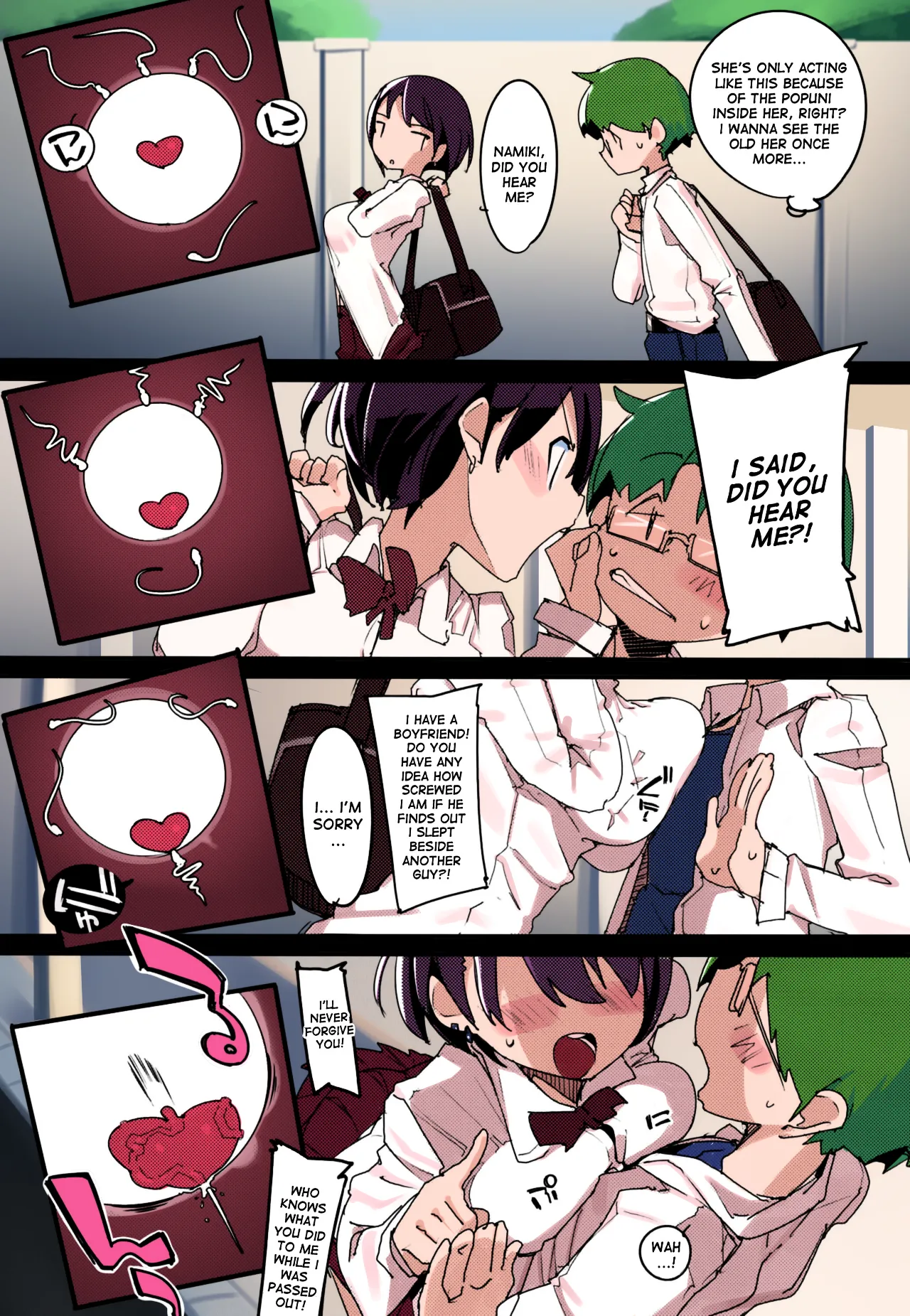 (C94) [Potato Salad (Kurisu)] Popuni Kei Joshi Panic! Vol. 7 [English] [desudesu] [Colorized] image number 31