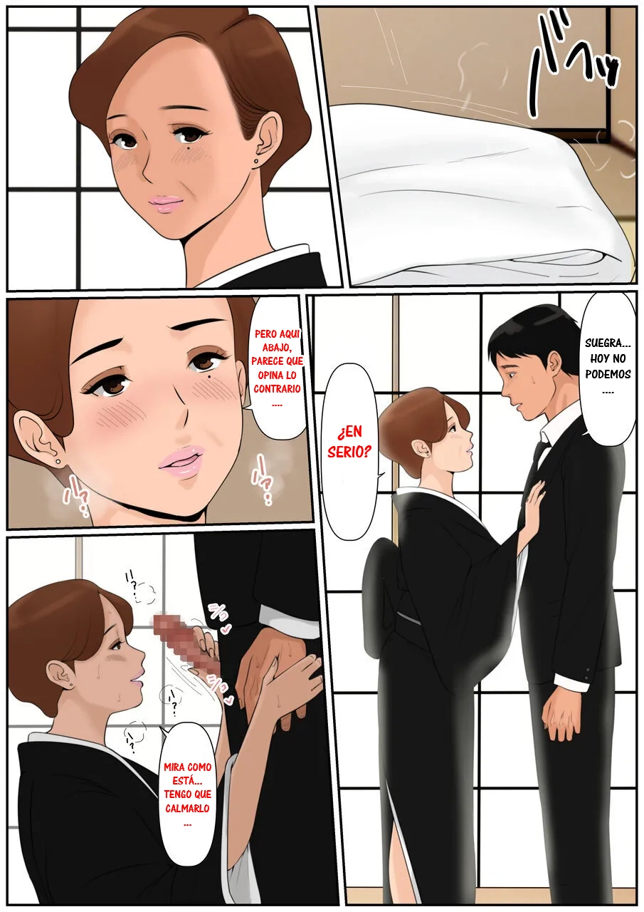 [Cammy] Oba-san ja Dame Kashira？2｜¿No Está Bien, Suegra？2 [Spanish] [RYU-SHINS] image number 30
