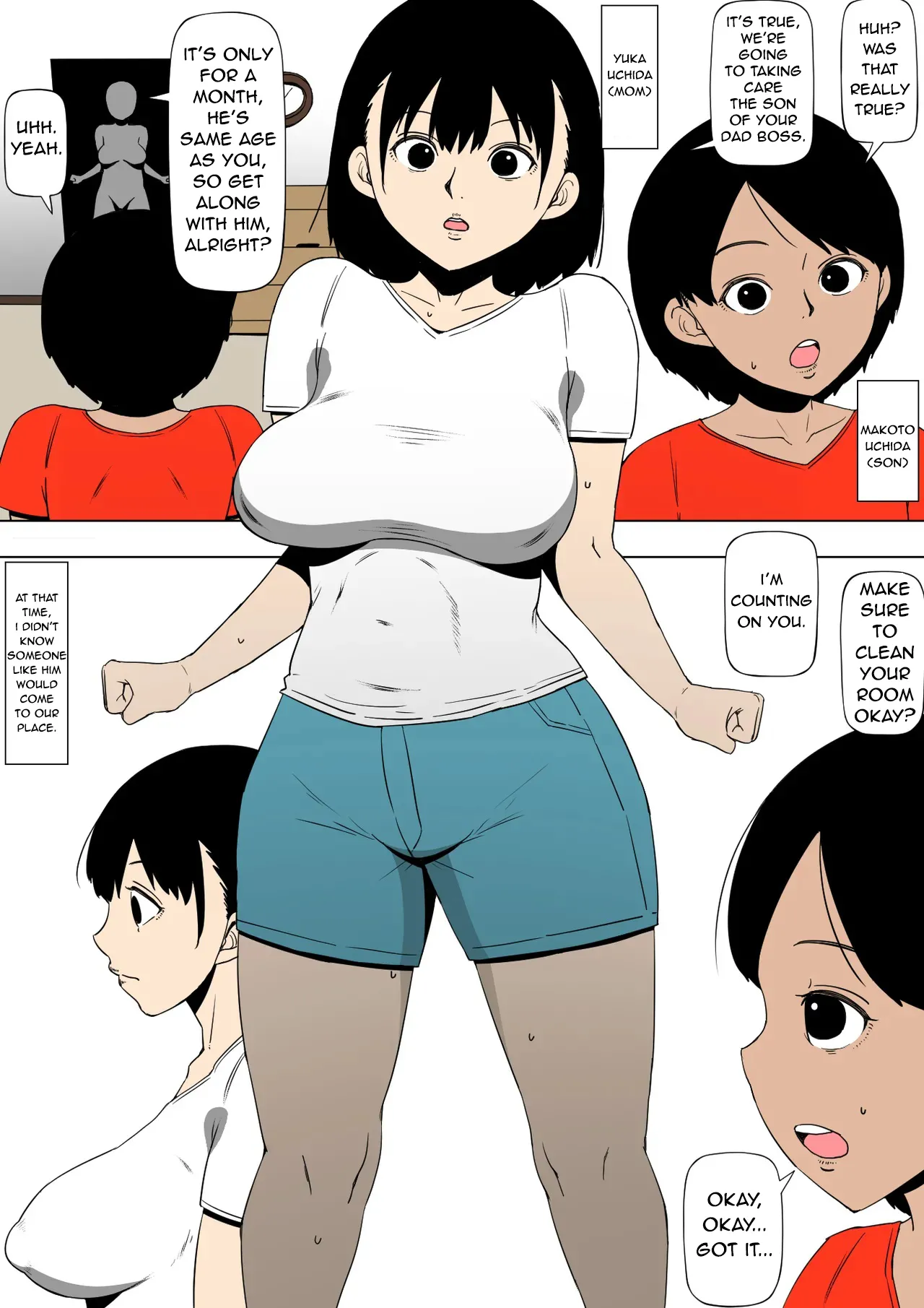 [Doujin Mukashibanashi] Okaa-san to Aitsu ga Sex o Shiteita [ENGLISH] numero di immagine  2