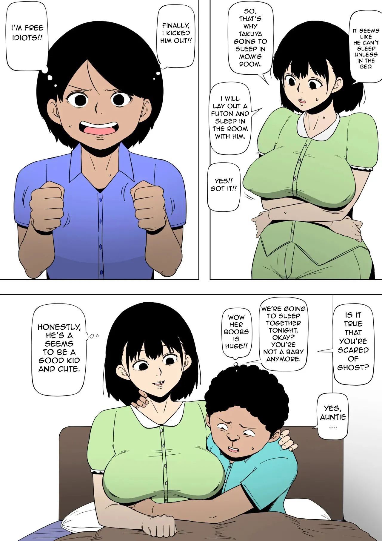 [Doujin Mukashibanashi] Okaa-san to Aitsu ga Sex o Shiteita [ENGLISH] numero di immagine  7