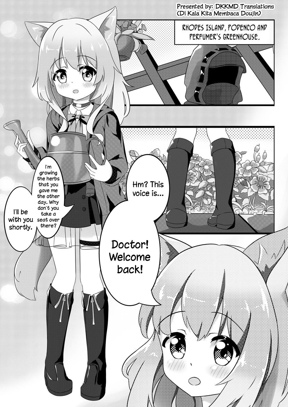 [Neko Cocoa] Podenco no Aroma Seragou I Podenco's Aromatheraphy (Arknights) [English] [DKKMD Translations] 이미지 번호 3