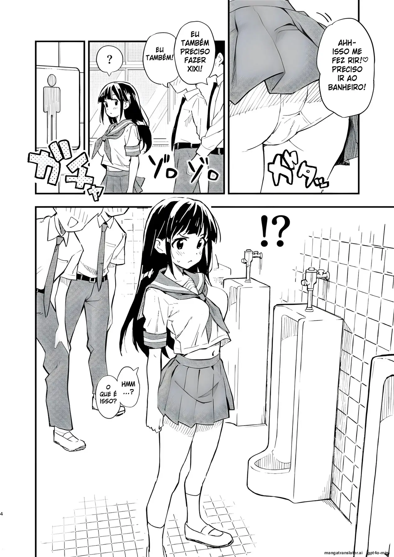 [Mirakoku (Yasumi Mirakichi)] 1-kagetsu Ninshin Shinakereba Otoko ni Modoreru Hanashi (1) [Portuguese-BR] [Digital] 이미지 번호 3