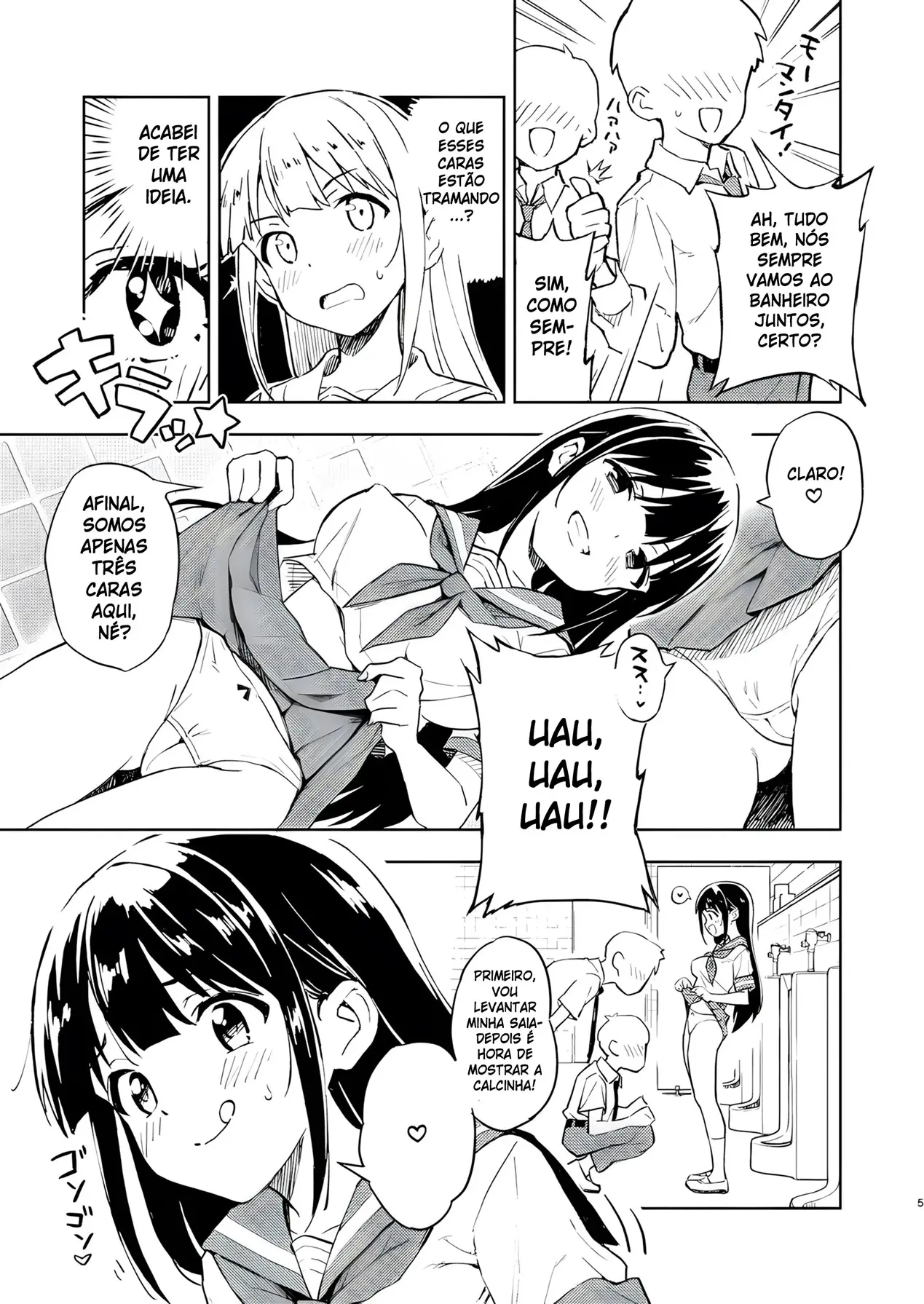 [Mirakoku (Yasumi Mirakichi)] 1-kagetsu Ninshin Shinakereba Otoko ni Modoreru Hanashi (1) [Portuguese-BR] [Digital] 이미지 번호 4