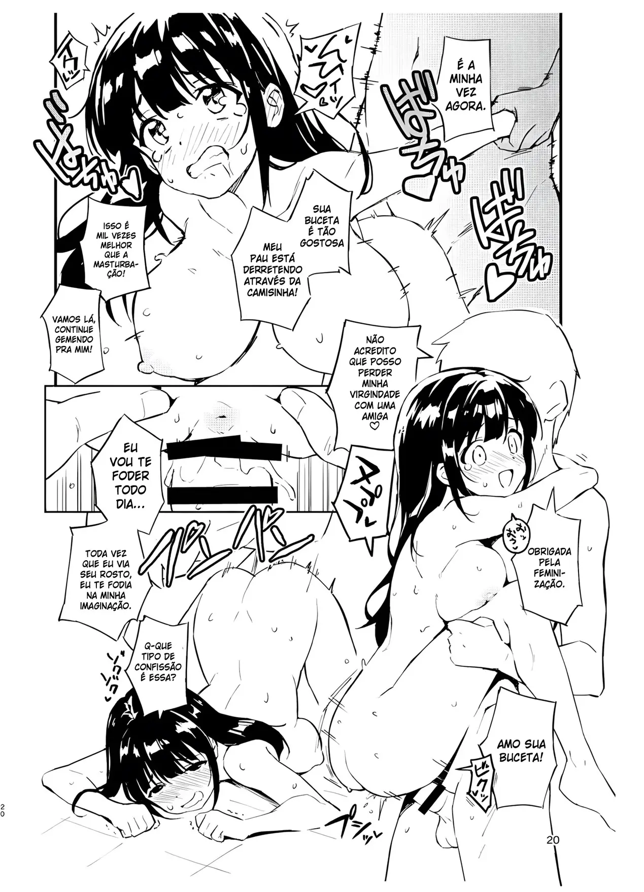 [Mirakoku (Yasumi Mirakichi)] 1-kagetsu Ninshin Shinakereba Otoko ni Modoreru Hanashi (1) [Portuguese-BR] [Digital] 이미지 번호 19