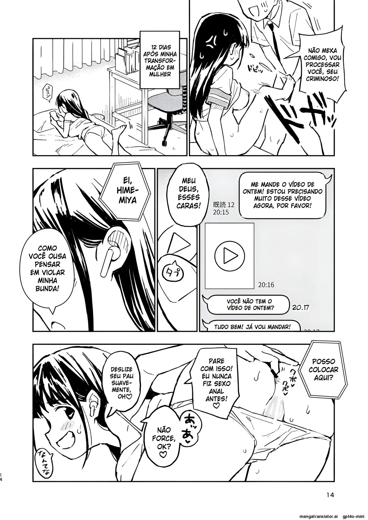 [Mirakoku (Yasumi Mirakichi)] 1-kagetsu Ninshin Shinakereba Otoko ni Modoreru Hanashi (2) [Portuguese-BR] [Digital] 이미지 번호 13