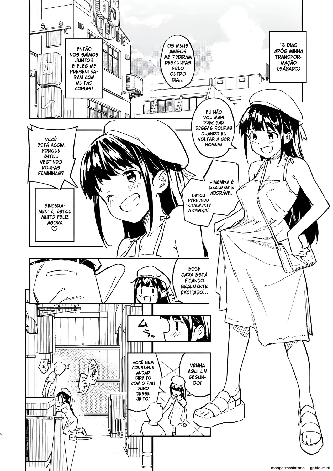 [Mirakoku (Yasumi Mirakichi)] 1-kagetsu Ninshin Shinakereba Otoko ni Modoreru Hanashi (2) [Portuguese-BR] [Digital] 이미지 번호 15