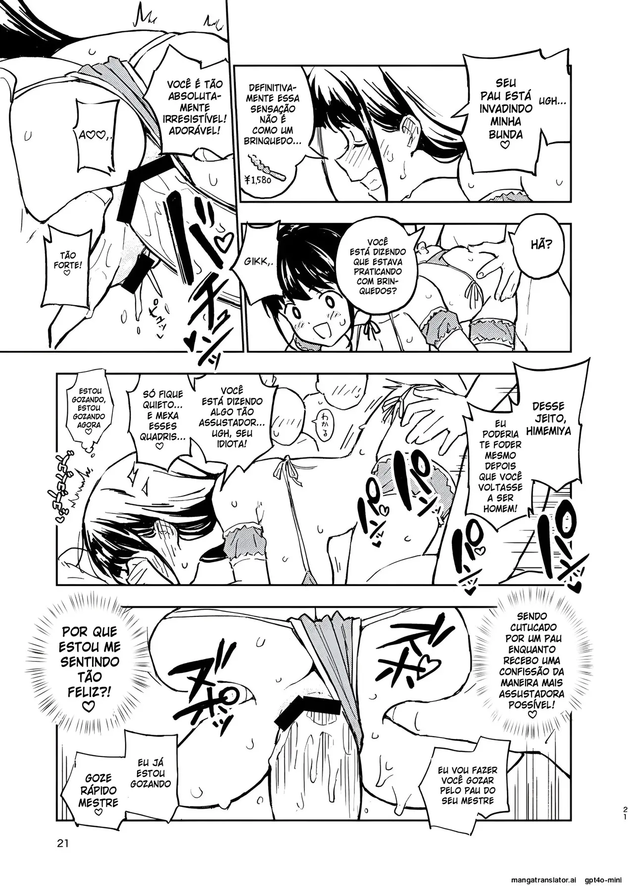 [Mirakoku (Yasumi Mirakichi)] 1-kagetsu Ninshin Shinakereba Otoko ni Modoreru Hanashi (2) [Portuguese-BR] [Digital] 이미지 번호 20