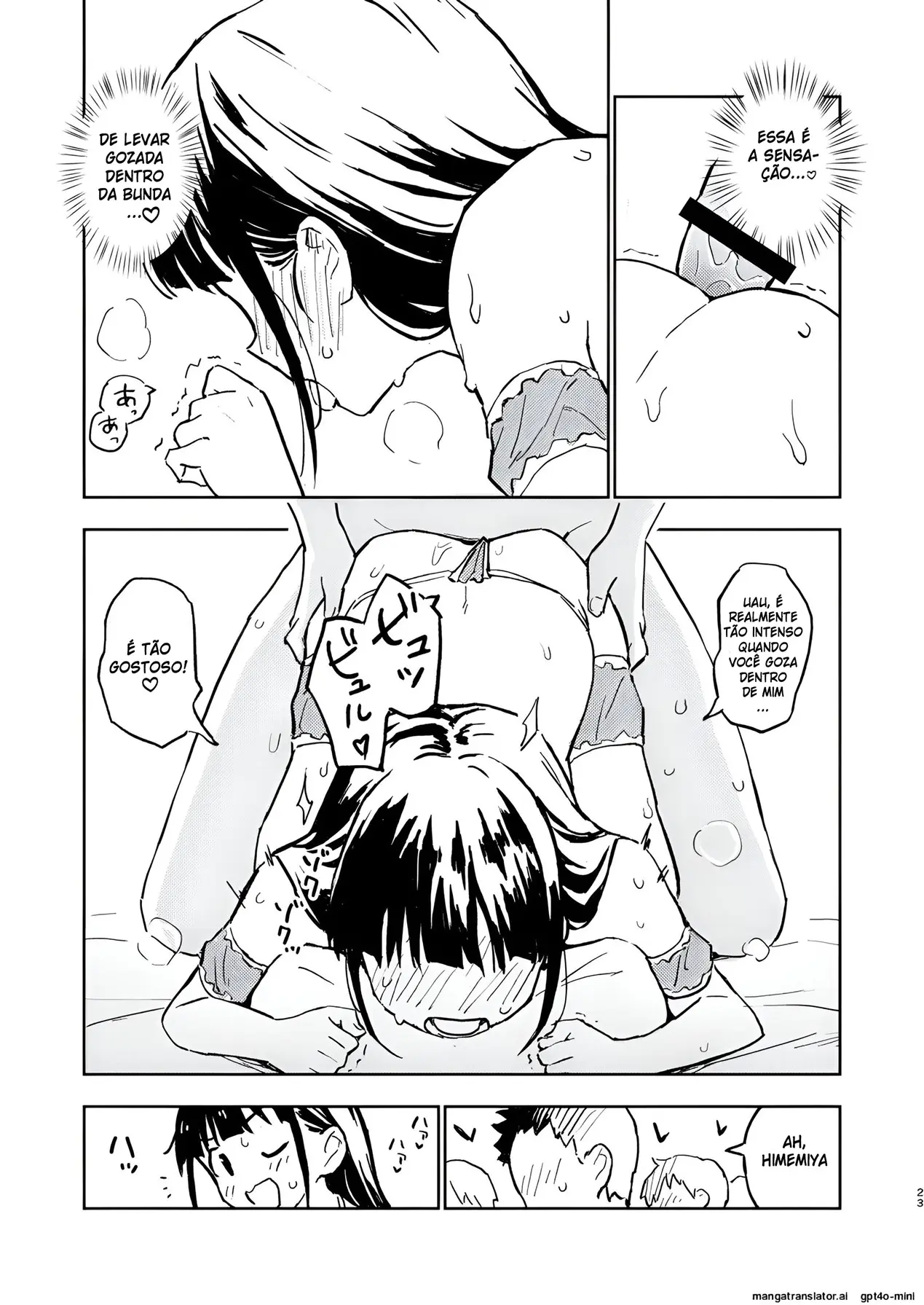 [Mirakoku (Yasumi Mirakichi)] 1-kagetsu Ninshin Shinakereba Otoko ni Modoreru Hanashi (2) [Portuguese-BR] [Digital] 이미지 번호 22