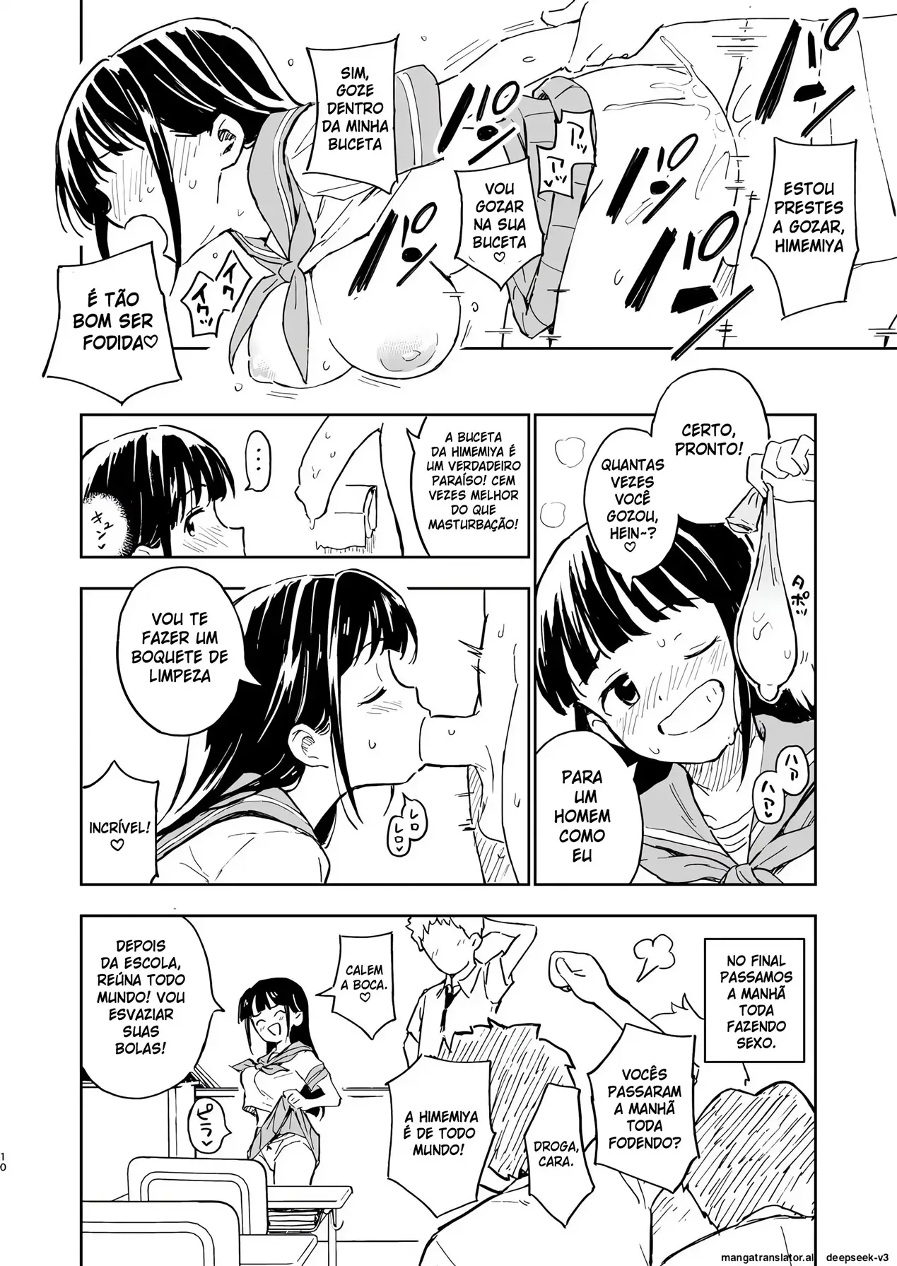 [Mirakoku (Yasumi Mirakichi)] 1-kagetsu Ninshin Shinakereba Otoko ni Modoreru Hanashi (3) [Portuguese-BR] Bildnummer 9