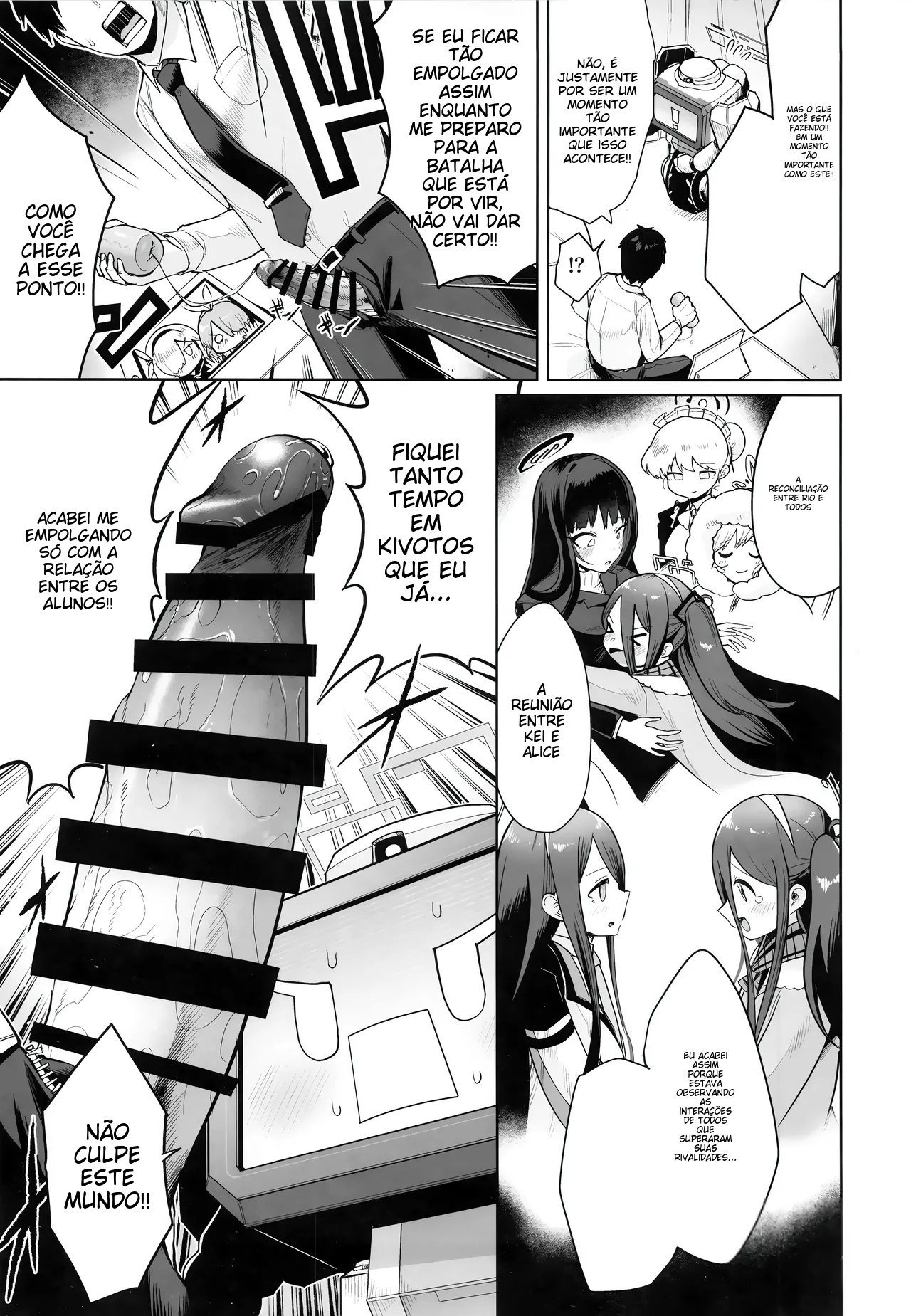 (Sensei no Archive 13) [Owakari Itadake Tadarouka (Umiyama Soze)] Donna Sugata demo Kimi wa, Konna Sugata demo Anata wa (Blue Archive) [Portuguese-BR] 图片编号 4