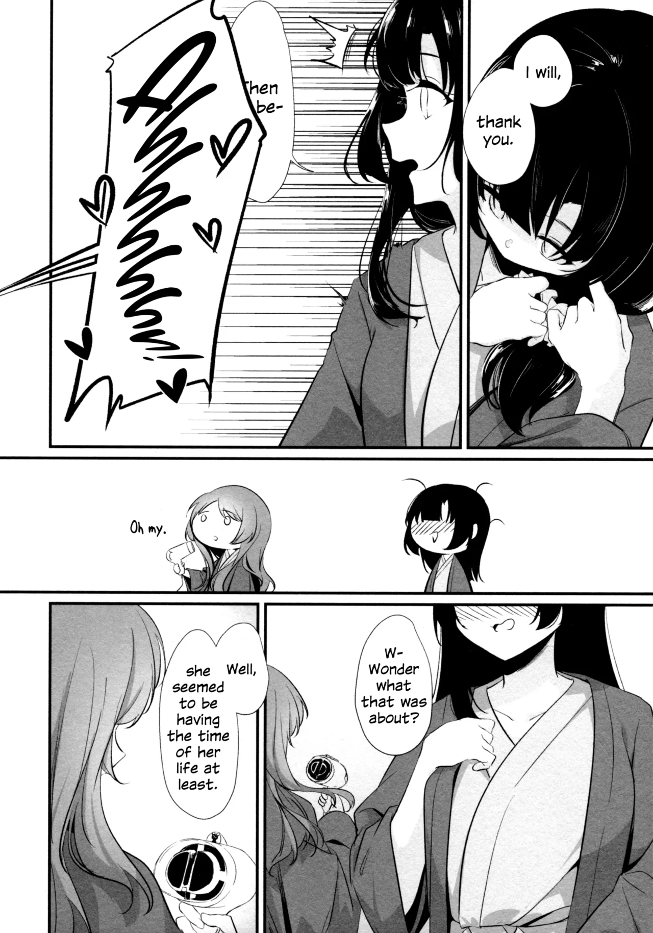 (Hikiau Unmei 5th) [Taipeijin (Mushihara)] Oshidori | Lovebirds (Assault Lily) [English] image number 7