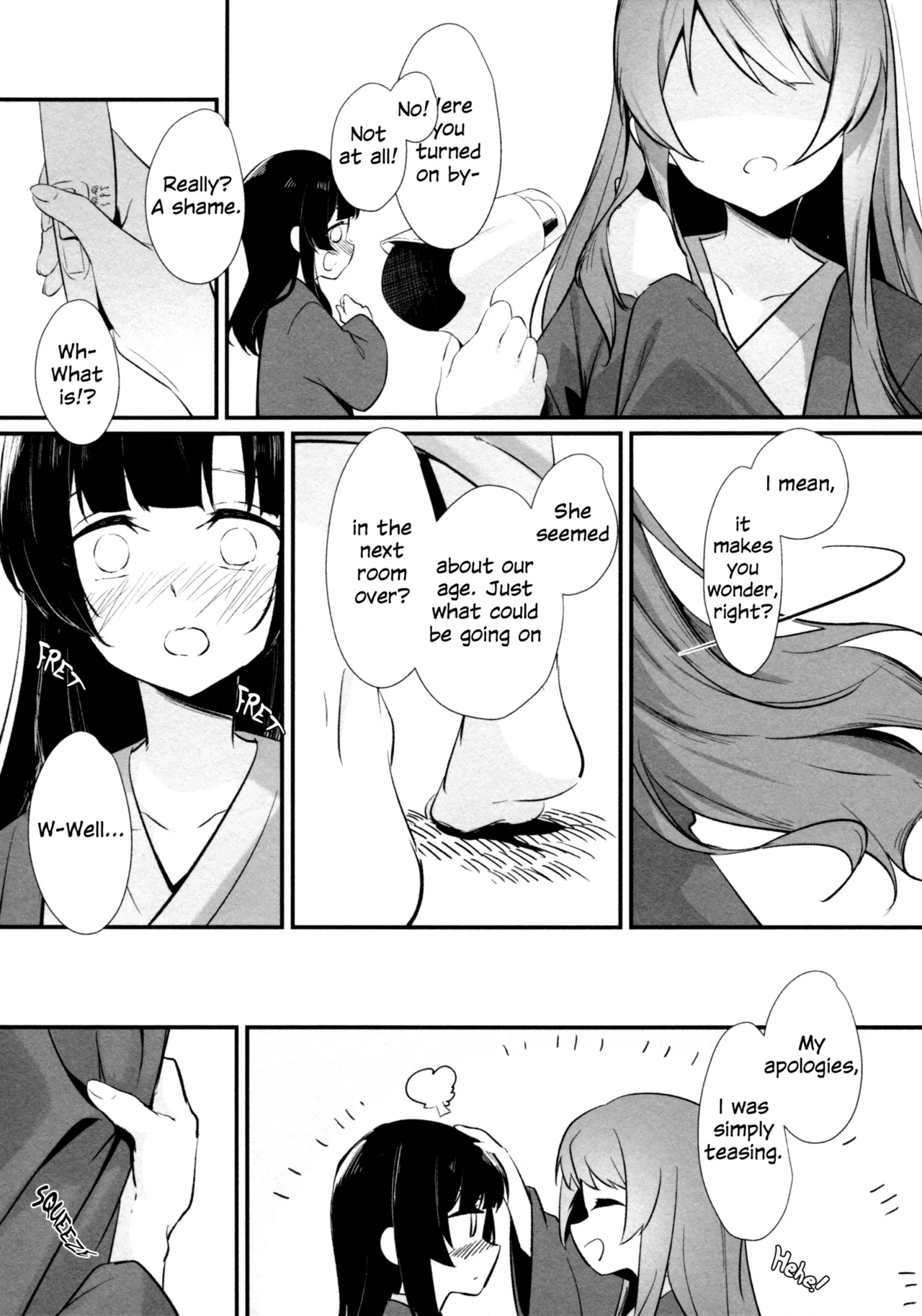 (Hikiau Unmei 5th) [Taipeijin (Mushihara)] Oshidori | Lovebirds (Assault Lily) [English] image number 8