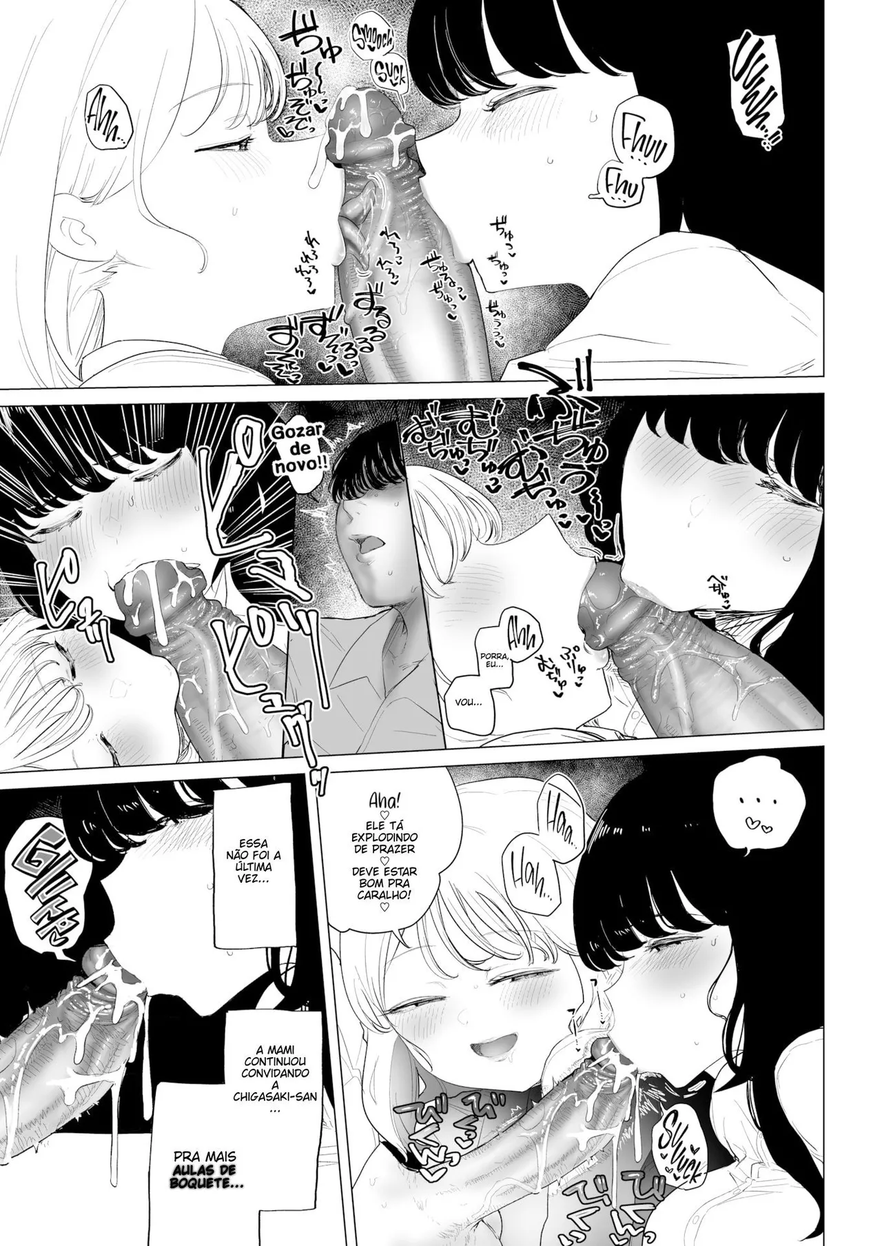 [Kanari Tokusaku] Kanojo ga Classmate o Tsuretekita! - Let's study blow job (COMIC X-EROS #100) [Portuguese-BR] [Digital] Bildnummer 9