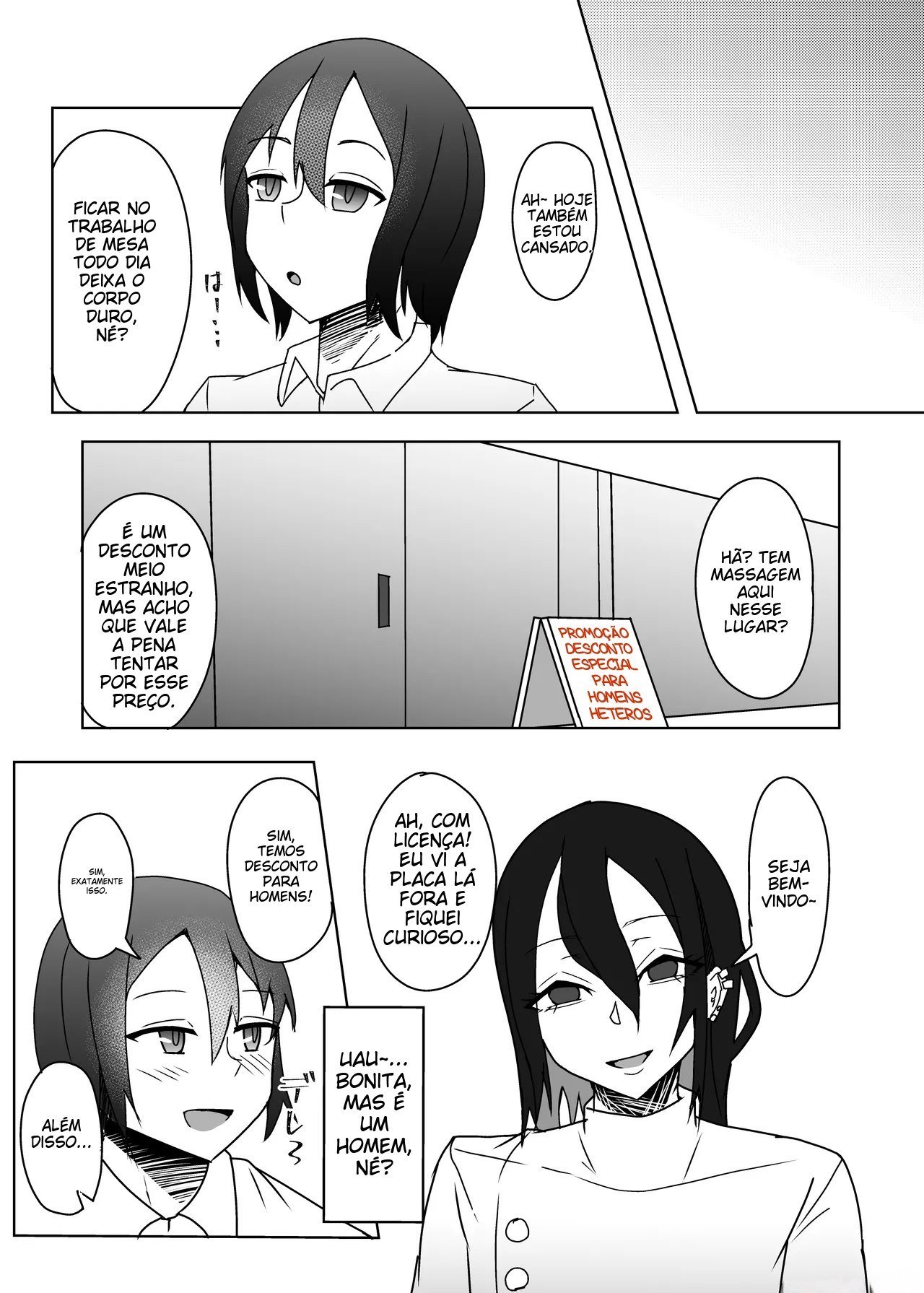 [yatsuatari (Ardens)] Kao no Ii Dosukebe Onii-san ni Ippai Kimochi Yoku Saserareru Hon [Portuguese-BR] [Digital] Bildnummer 3