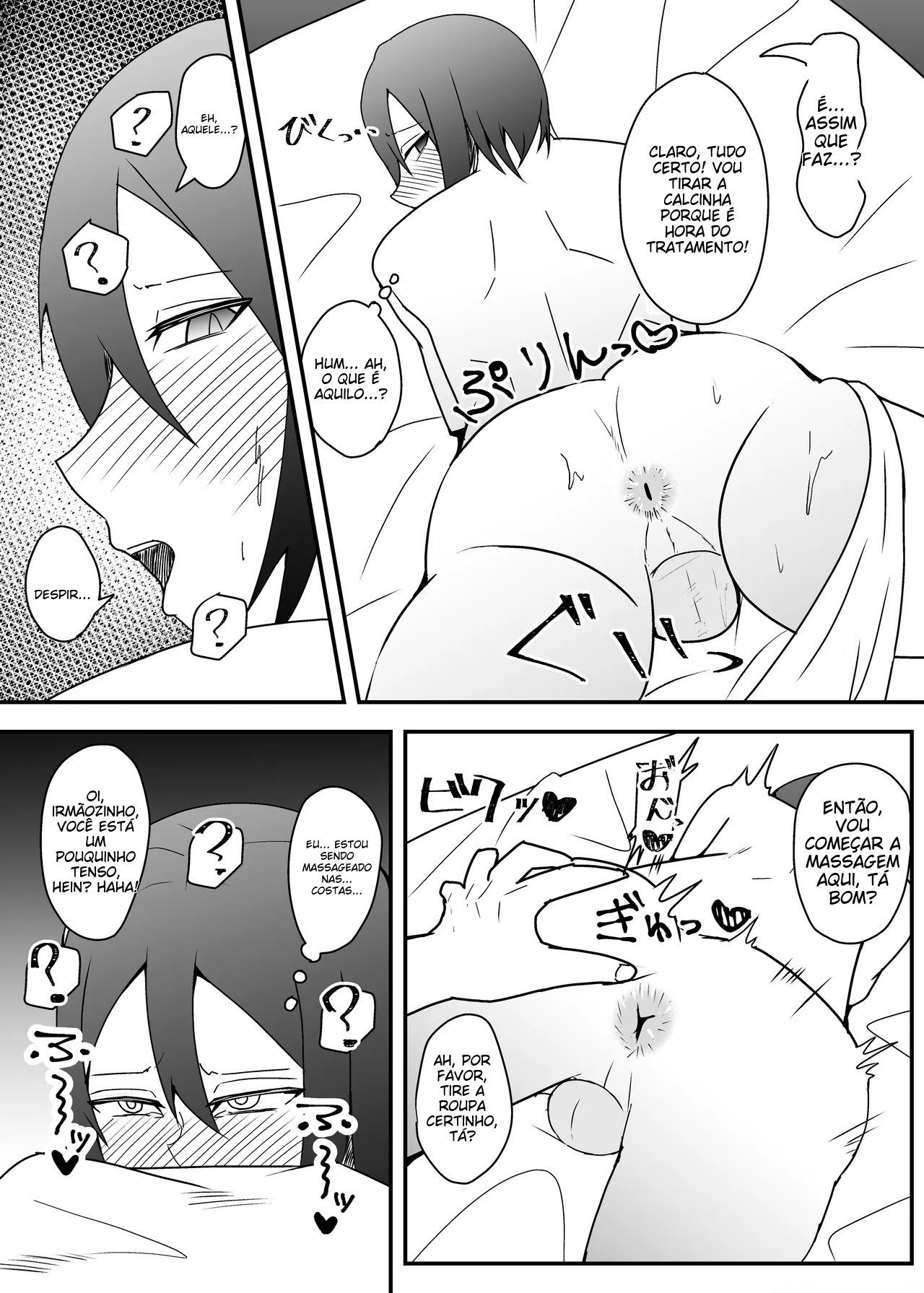 [yatsuatari (Ardens)] Kao no Ii Dosukebe Onii-san ni Ippai Kimochi Yoku Saserareru Hon [Portuguese-BR] [Digital] Bildnummer 10