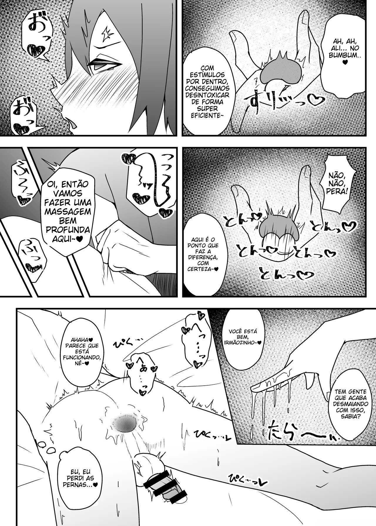 [yatsuatari (Ardens)] Kao no Ii Dosukebe Onii-san ni Ippai Kimochi Yoku Saserareru Hon [Portuguese-BR] [Digital] Bildnummer 12