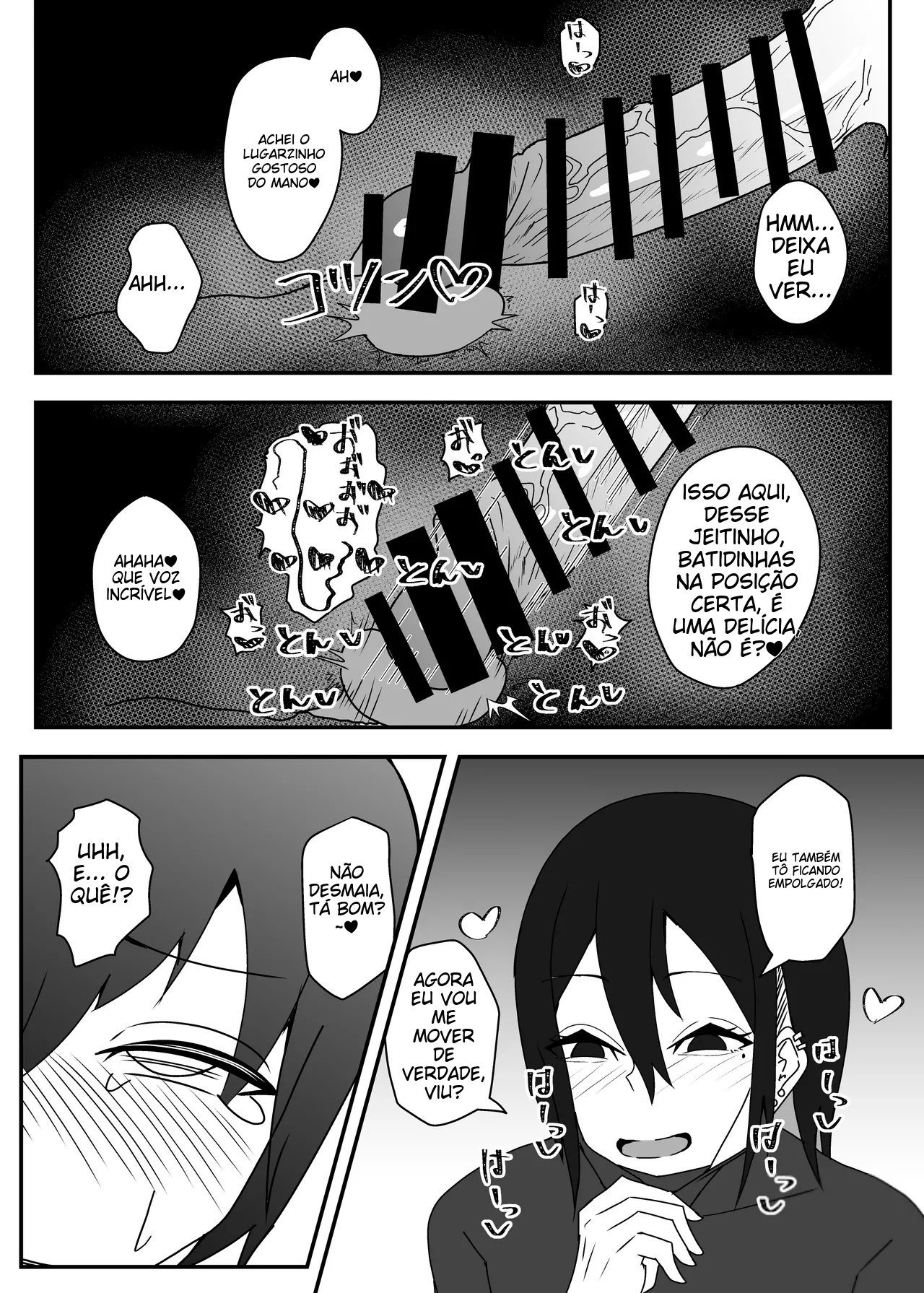 [yatsuatari (Ardens)] Kao no Ii Dosukebe Onii-san ni Ippai Kimochi Yoku Saserareru Hon [Portuguese-BR] [Digital] Bildnummer 17