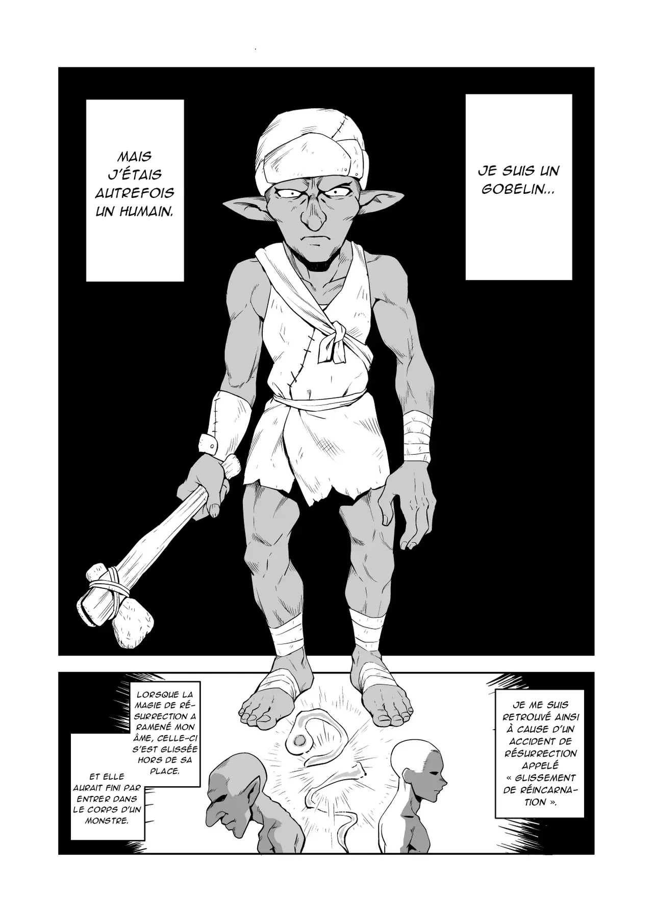 [yamabatake] Zako-kan Nerai no Do-M Onna Kishi ga Hontou ni Goblin Dorei ni Sareru Hanashi Zenpen Part 1 [French][AkroDa] Bildnummer 3