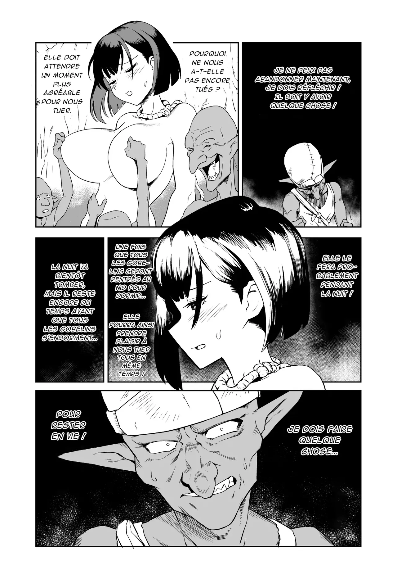 [yamabatake] Zako-kan Nerai no Do-M Onna Kishi ga Hontou ni Goblin Dorei ni Sareru Hanashi Zenpen Part 1 [French][AkroDa] Bildnummer 18