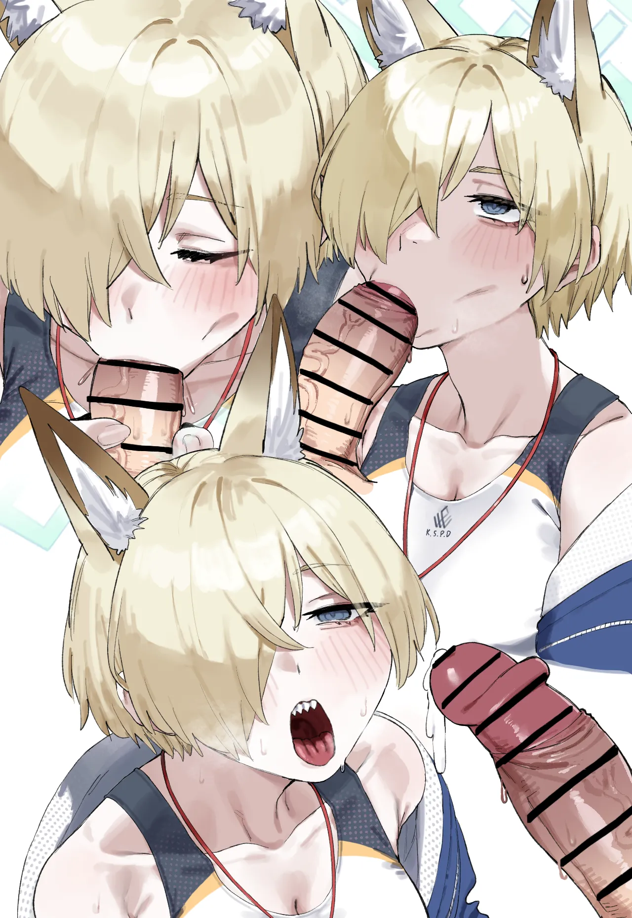 [LonkLink] 水着秘密フェラ (ブルーアーカイブ) Bildnummer 2