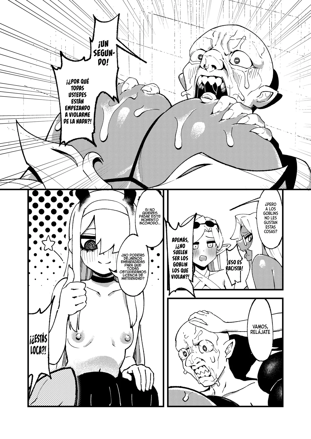 [ProudBanana] Goblin Sei Chiku 01｜Una Bestia Sexual Llamado Goblin 01 [Spanish] [Armagedón_Z] [Digital] 이미지 번호 34
