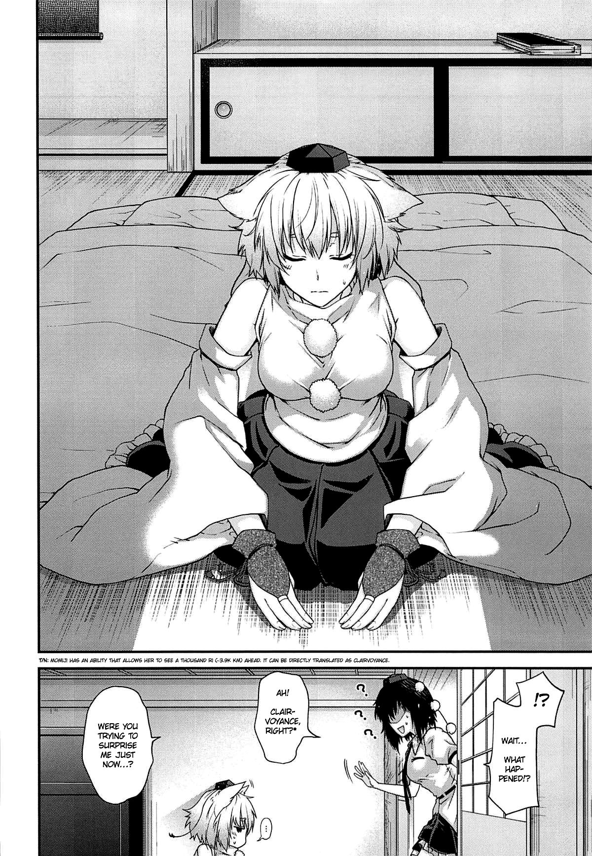 (C84) [HMA (Hiyoshi Hana)] Yotogi Momiji | Sleeping with Momiji (Touhou Project) [English] [cutegyaruTL] изображение № 7
