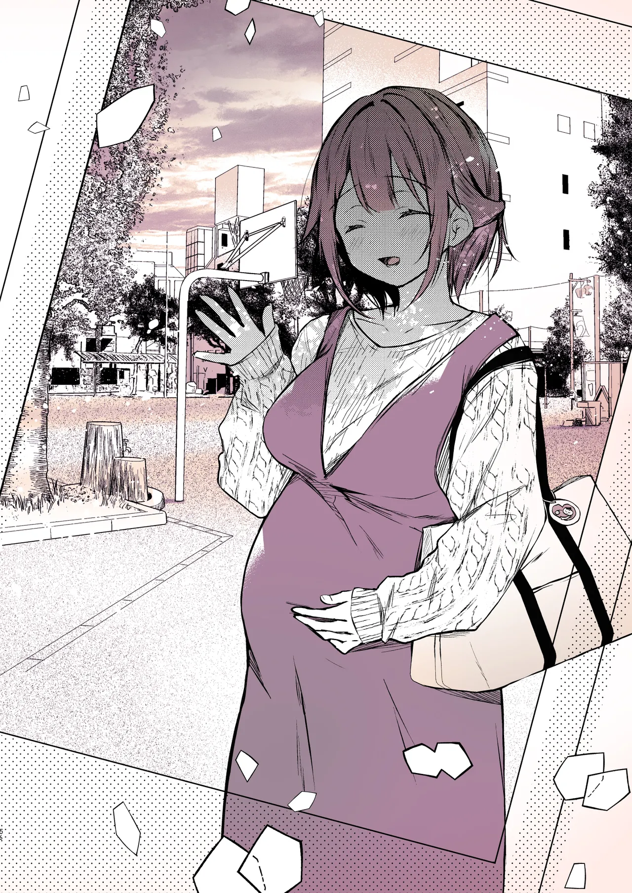 [Hirahira (Hirari)] Comitia Shucchou Henshuubu ni Itta Hi kara Tsuma no Yousu ga... 4 + extra 2 [Digital] (Part Color Ban) 图片编号 59