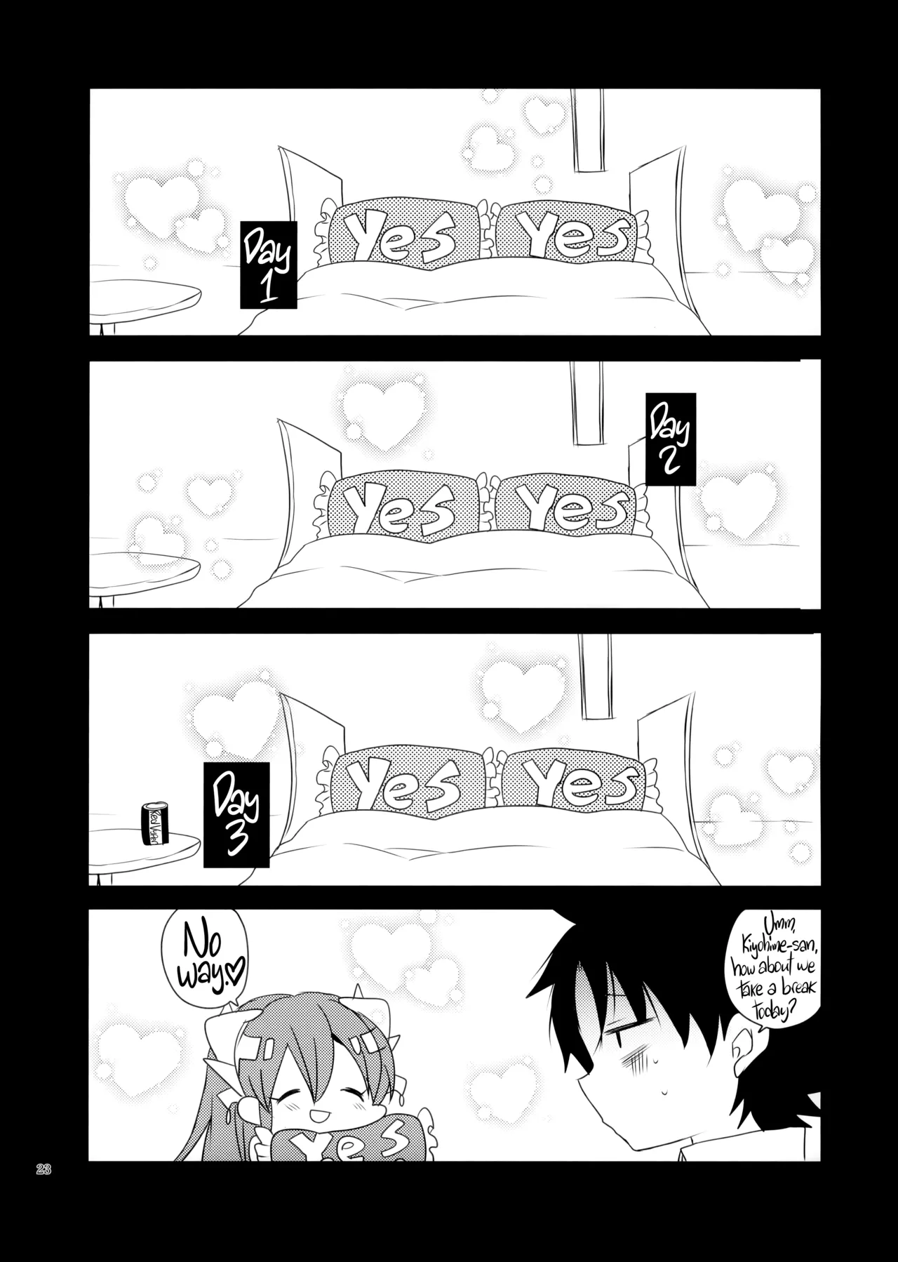 (COMIC1☆12) [Mamedaifukuya (Mameko)] Ichinichi Gentei Niizuma Kiyohime-chan | One-Day Limited Newlywed Kiyohime-chan (Fate/Grand Order) [English] [Black Grimoires] 画像番号 22