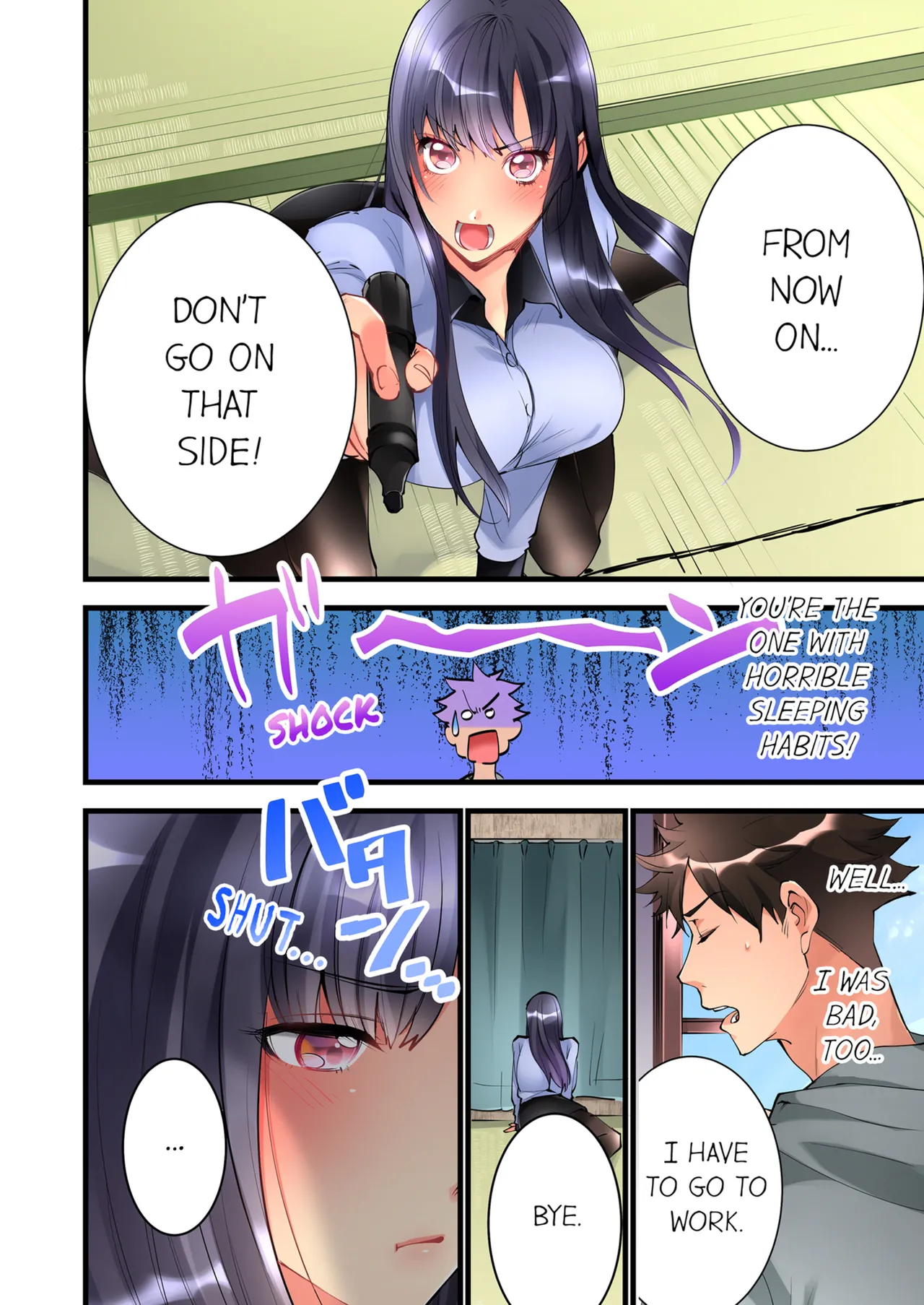 [Hatokonro] Onnanoko ga Ochita Saki wa, Ore no Musuko no Sakippo deshita | What She Fell On Was the Tip of My Dick Vol. 1 [English] [Decensored] [Ongoing] numero di immagine  34