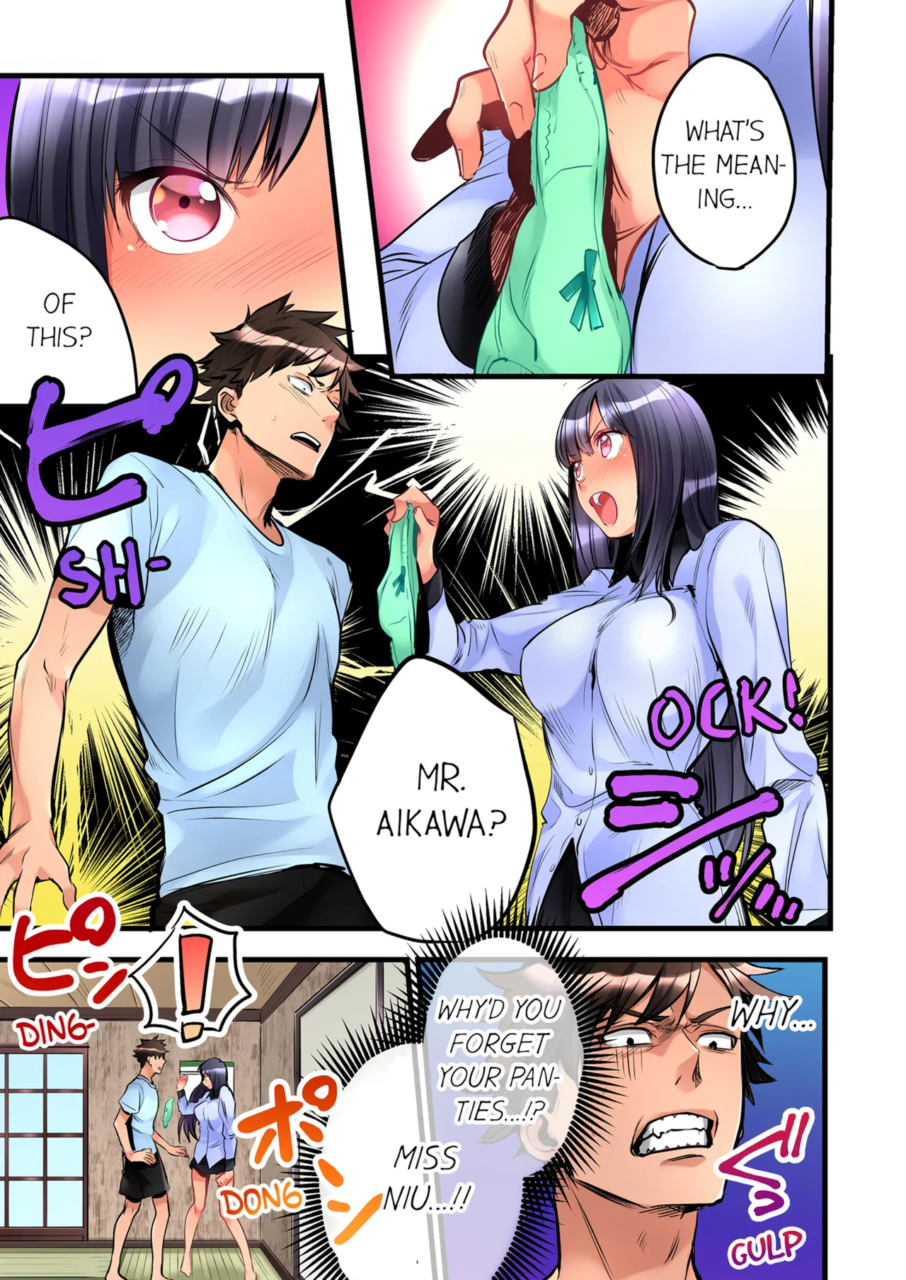 [Hatokonro] Onnanoko ga Ochita Saki wa, Ore no Musuko no Sakippo deshita | What She Fell On Was the Tip of My Dick Vol. 1 [English] [Decensored] [Ongoing] numero di immagine  51