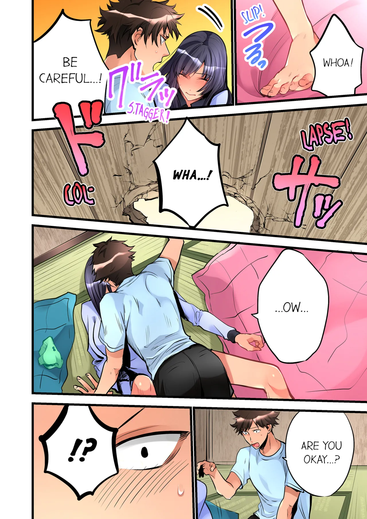 [Hatokonro] Onnanoko ga Ochita Saki wa, Ore no Musuko no Sakippo deshita | What She Fell On Was the Tip of My Dick Vol. 1 [English] [Decensored] [Ongoing] numero di immagine  52