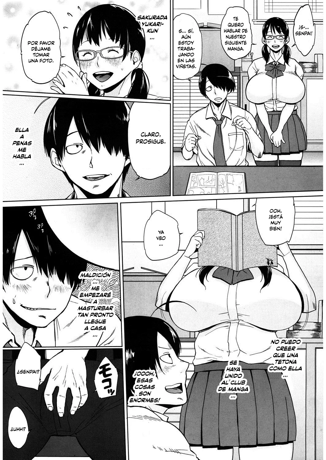 [Muronaga Chaashuu] Mochimochi MesuNiku Wakazuma Chichishibori [Spanish] =EES= 图片编号 46