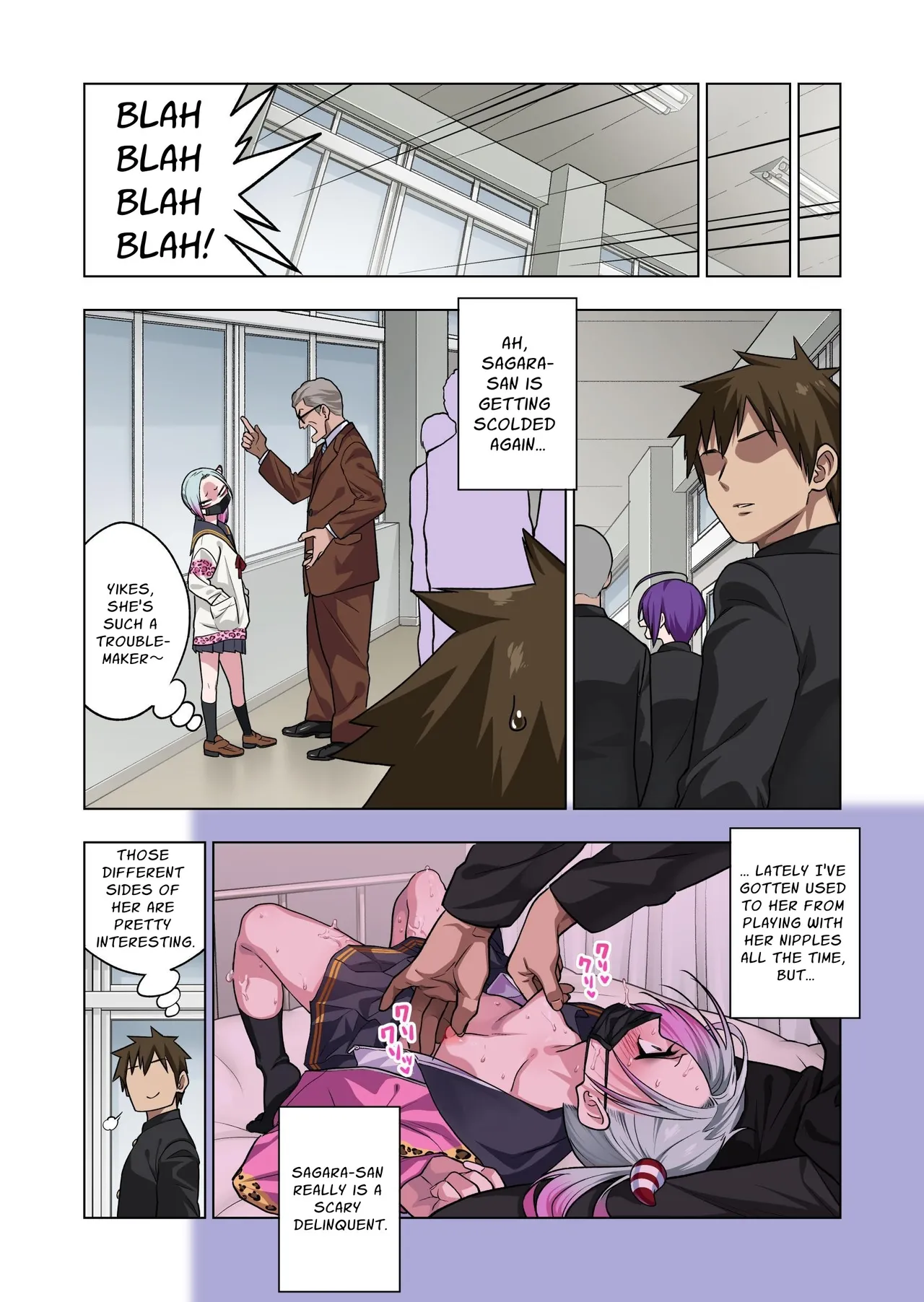 [Gujira 4 Gou (Gujira)] Tsuntsun Yankee-chan wa Yowayowa Chikubi o Ijireba Kekkou Nandemo Yarasete Kureru 3 | Prickly Delinquent Girl Will Let You Do Almost Anything If You Tease Her Sensitive Nipples 3 [English] [Penguin Piper] 图片编号 15