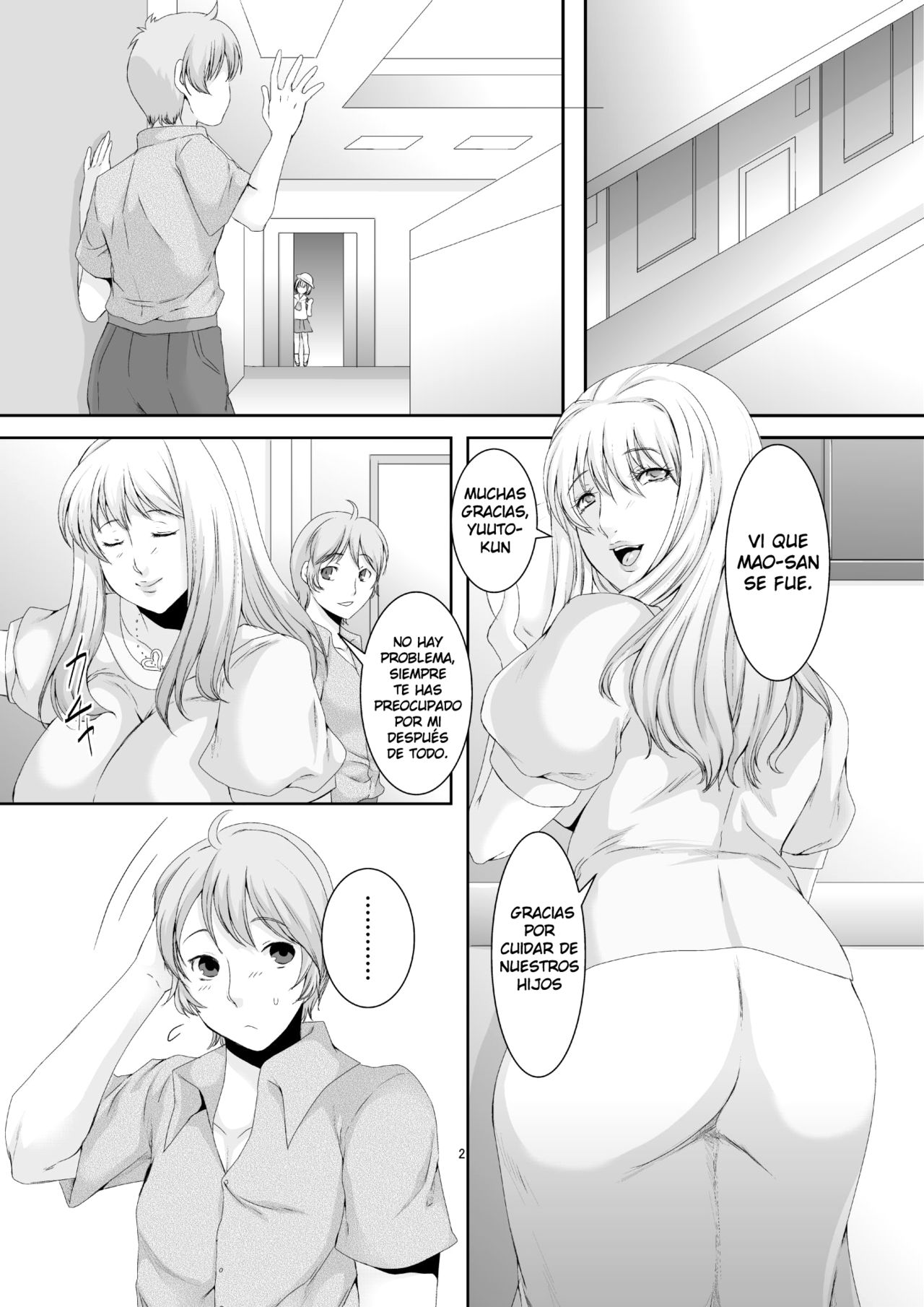 [Sprechchor (Eguchi Chibi)] Oku-sama wa Moto Yariman -Besluted- 2 (Spanish) (Freelance_Subs) изображение № 2