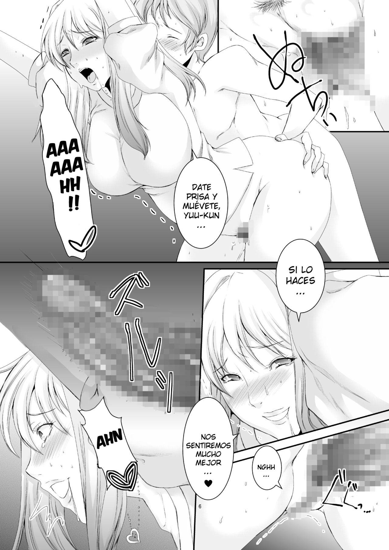 [Sprechchor (Eguchi Chibi)] Oku-sama wa Moto Yariman -Besluted- 2 (Spanish) (Freelance_Subs) изображение № 6