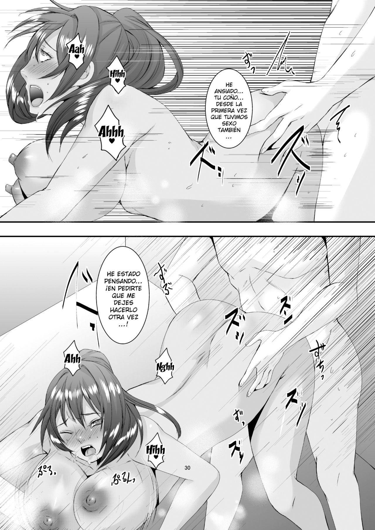 [Sprechchor (Eguchi Chibi)] Oku-sama wa Moto Yariman -Besluted- 2 (Spanish) (Freelance_Subs) изображение № 30