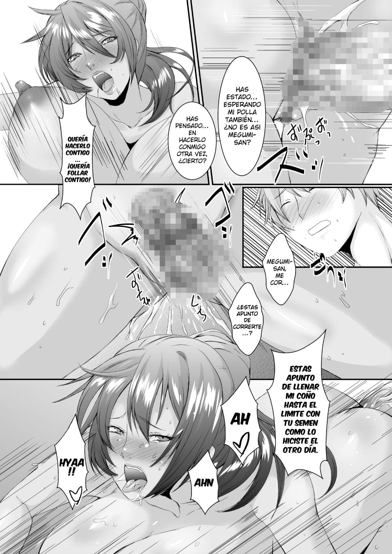 [Sprechchor (Eguchi Chibi)] Oku-sama wa Moto Yariman -Besluted- 2 (Spanish) (Freelance_Subs) изображение № 31