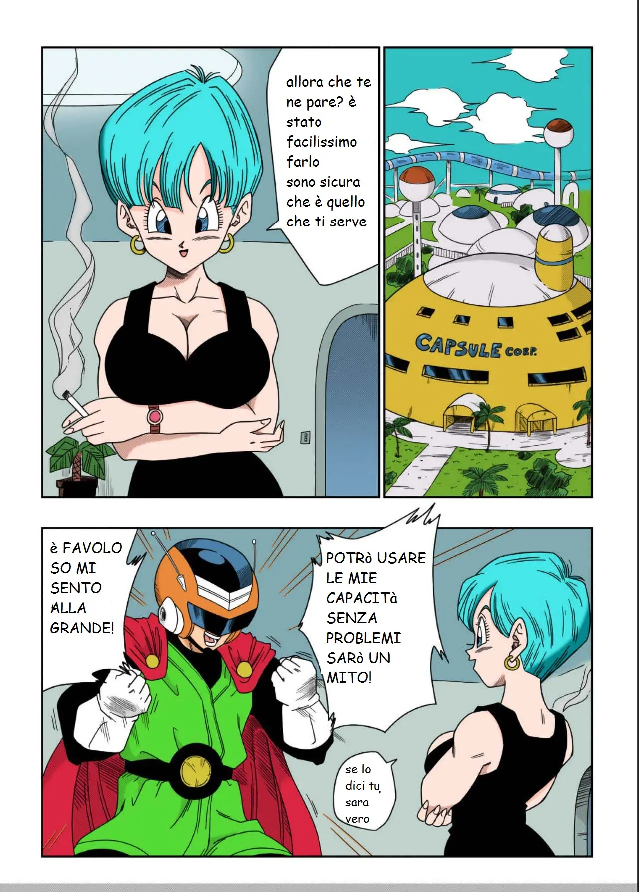 [Yamamoto Doujin (Yamamoto)] DagonBall - Love Triangle Z 3 | Triangolo Amoroso 3 [Italian] [Colorized] 画像番号 2