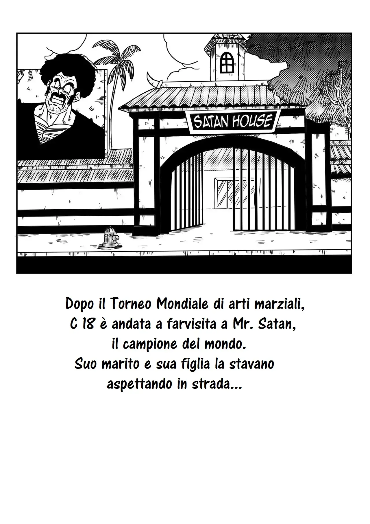 [Yamamoto] Mr. Satan vs Android 18 | Mr Satan Contro C-18 (Dragon Ball Z) [Italian] image number 2