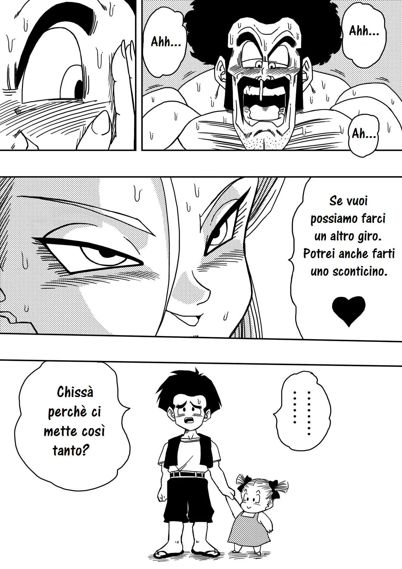 [Yamamoto] Mr. Satan vs Android 18 | Mr Satan Contro C-18 (Dragon Ball Z) [Italian] image number 14