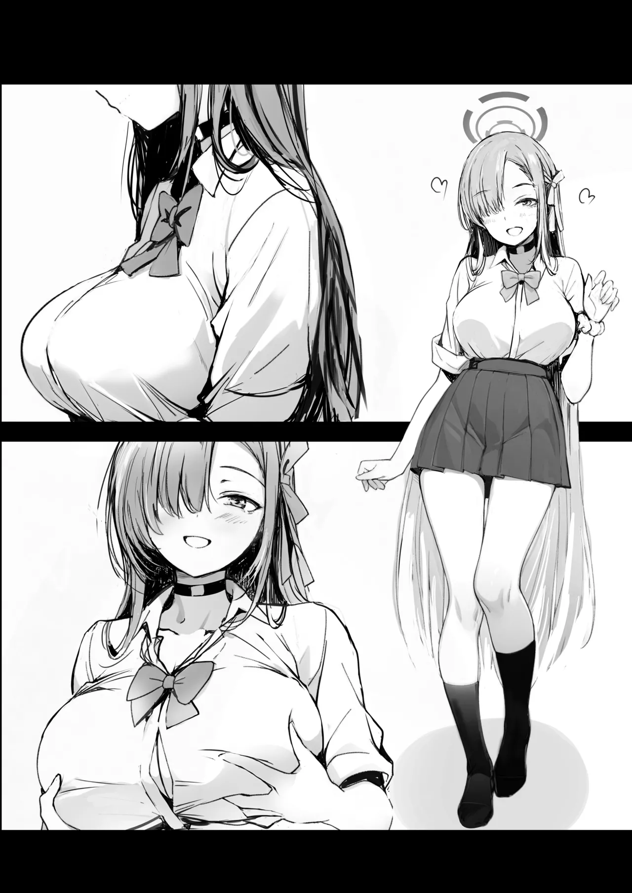 [Gyoukousyu (Gon.)] If you keep quiet cute & UPSIDEver.3.0 (Blue Archive) [Digital] 이미지 번호 5