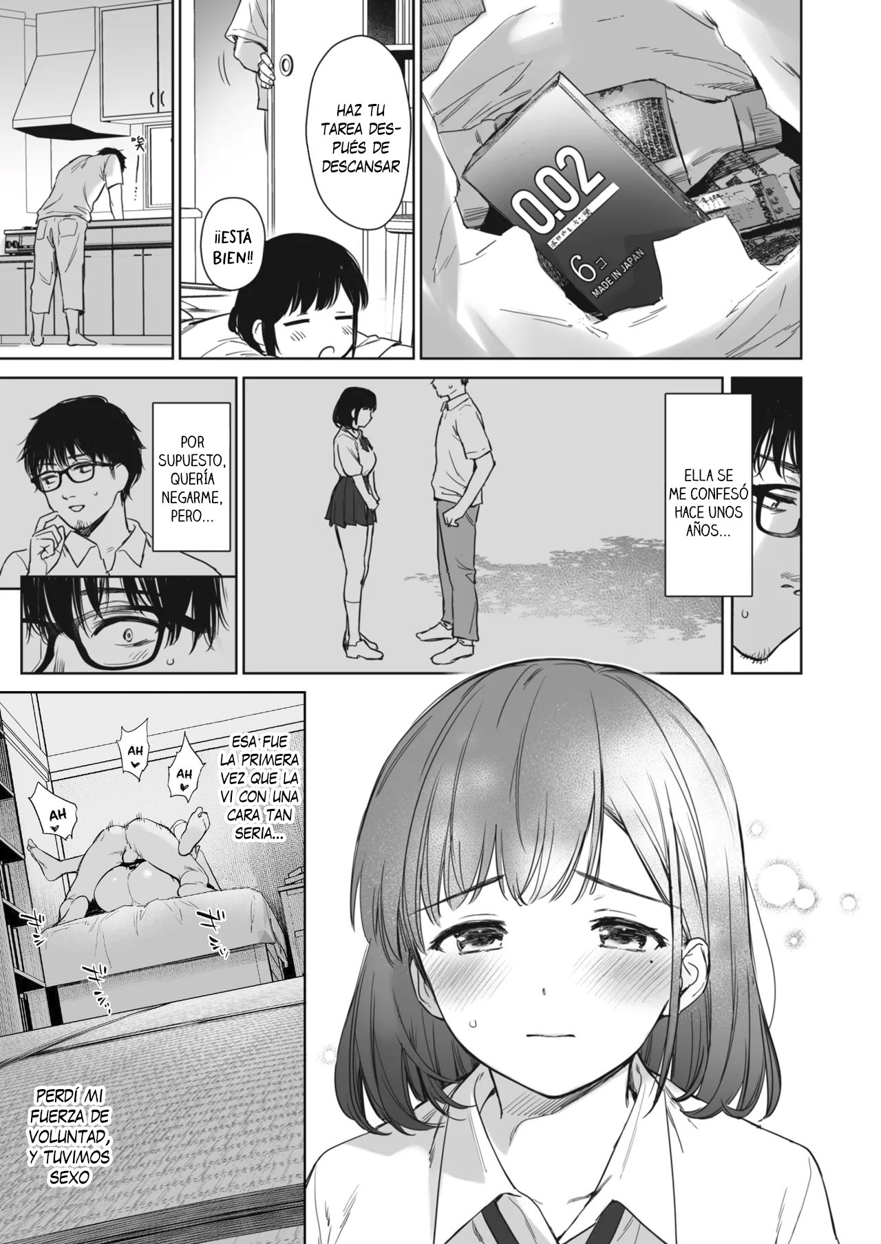 [Doushoku (Umakuchi Syouyu)] Toaru Natsu, Mei to Futarikiri. - Un verano... Solo con mi sobrina. [Español] [Traducciones necesarias] [Sin Censura] [Digital] image number 5