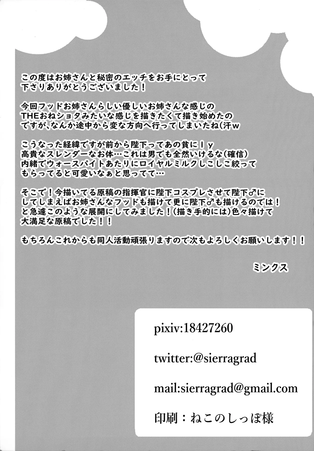 (C98) [sierragrad (Minx)] Onee-san to Himitsu no Ecchi (Azur Lane) numero di immagine  18