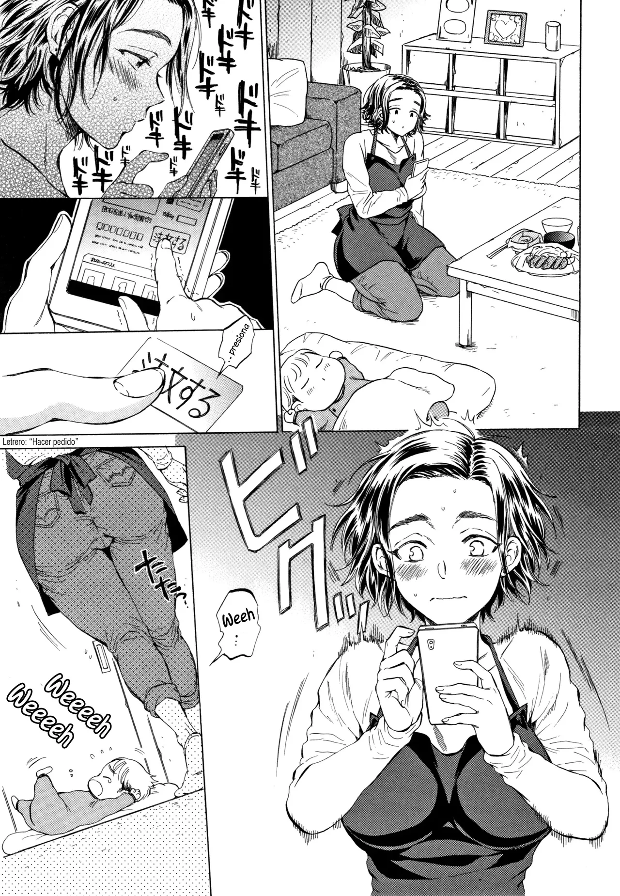 [Sabusuka] Fukuro Otoko | El Tipo de la Bolsa [Spanish] [Digital] [Harenchi no Fansub] Bildnummer 3