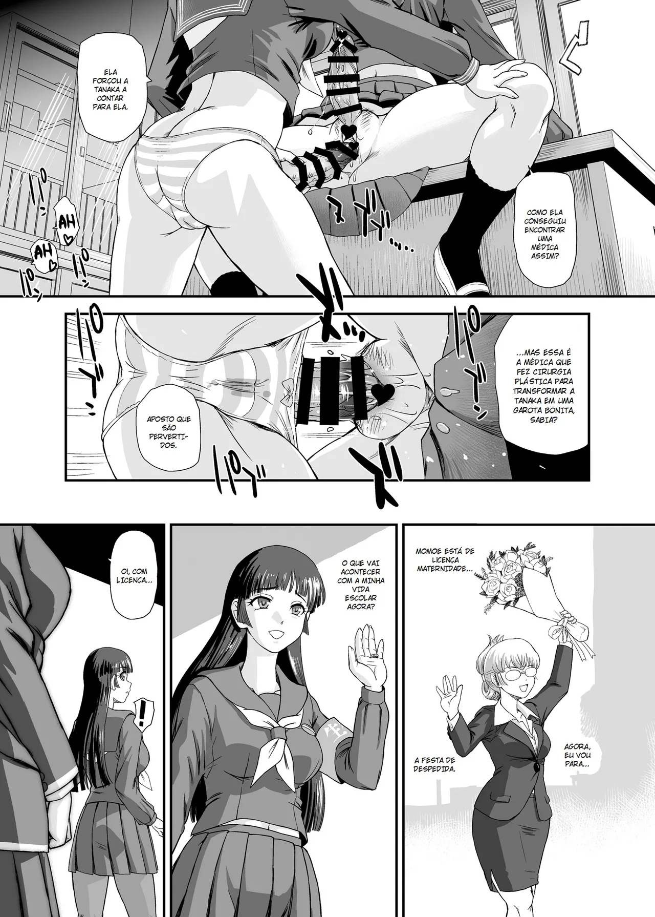 A Vida Escolar De Uma Futanari - 10 image number 10