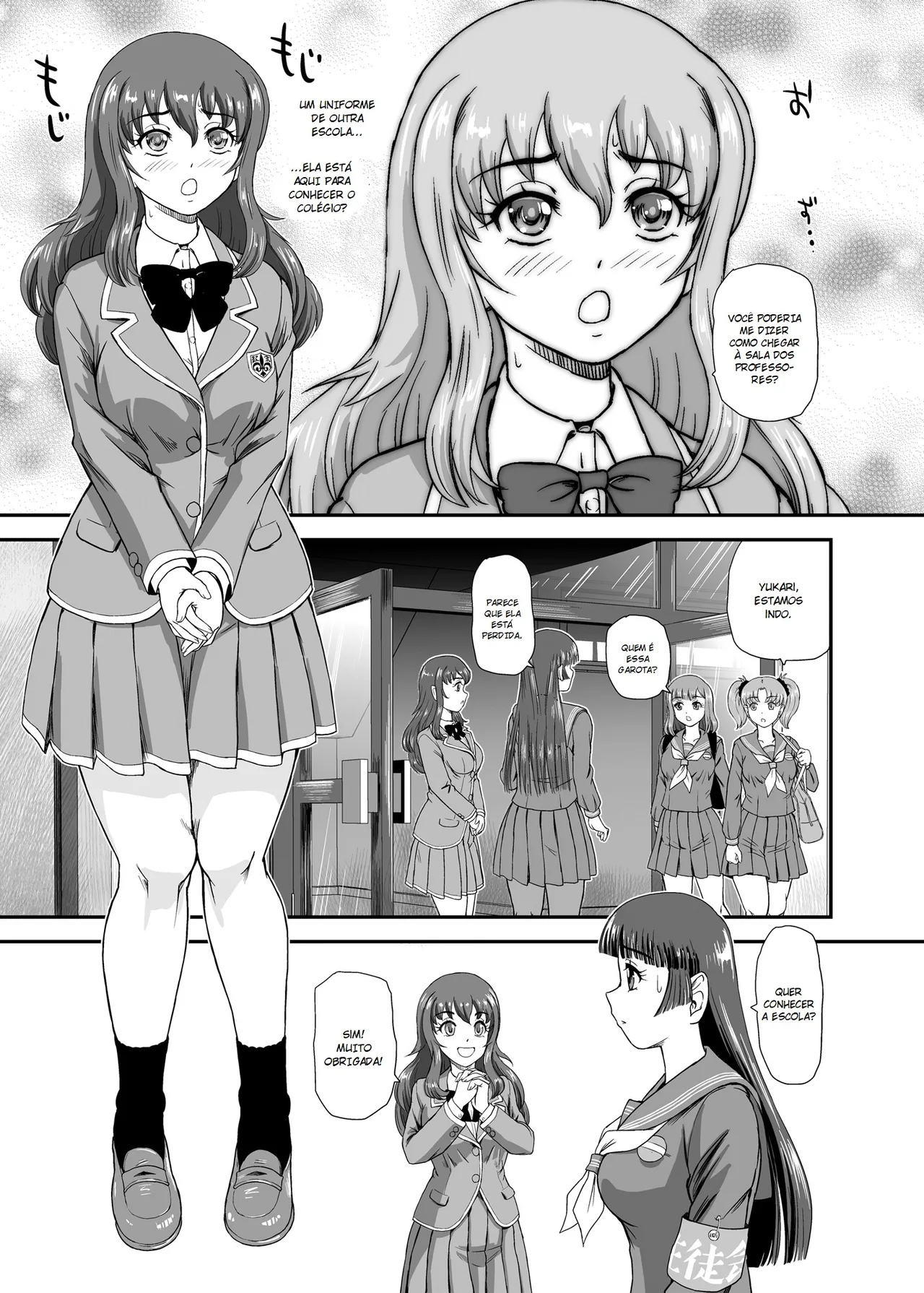 A Vida Escolar De Uma Futanari - 10 image number 11