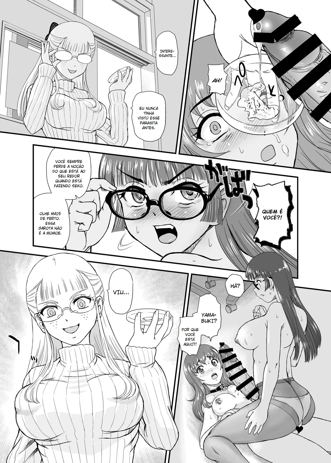 A Vida Escolar De Uma Futanari - 10 image number 33