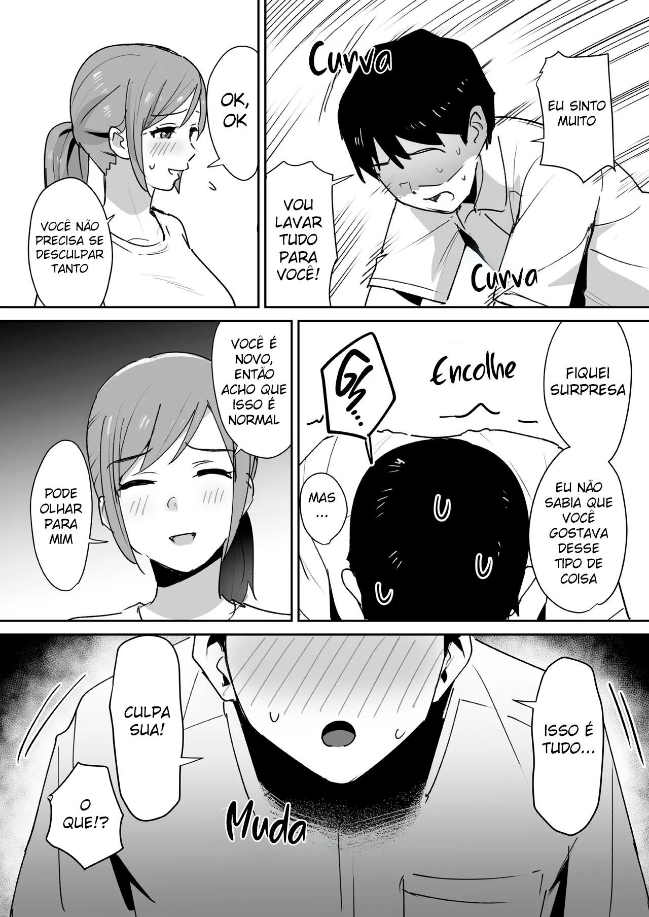 [Shimofuri Niku (Shimofuri)] Yuujin no Haha wa Dekachin ni Yowai | A Mãe do Meu Amigo Tem Uma Fraqueza Por Pau Grande [Portuguese-BR] {MundoHentaiOficial.com} image number 10